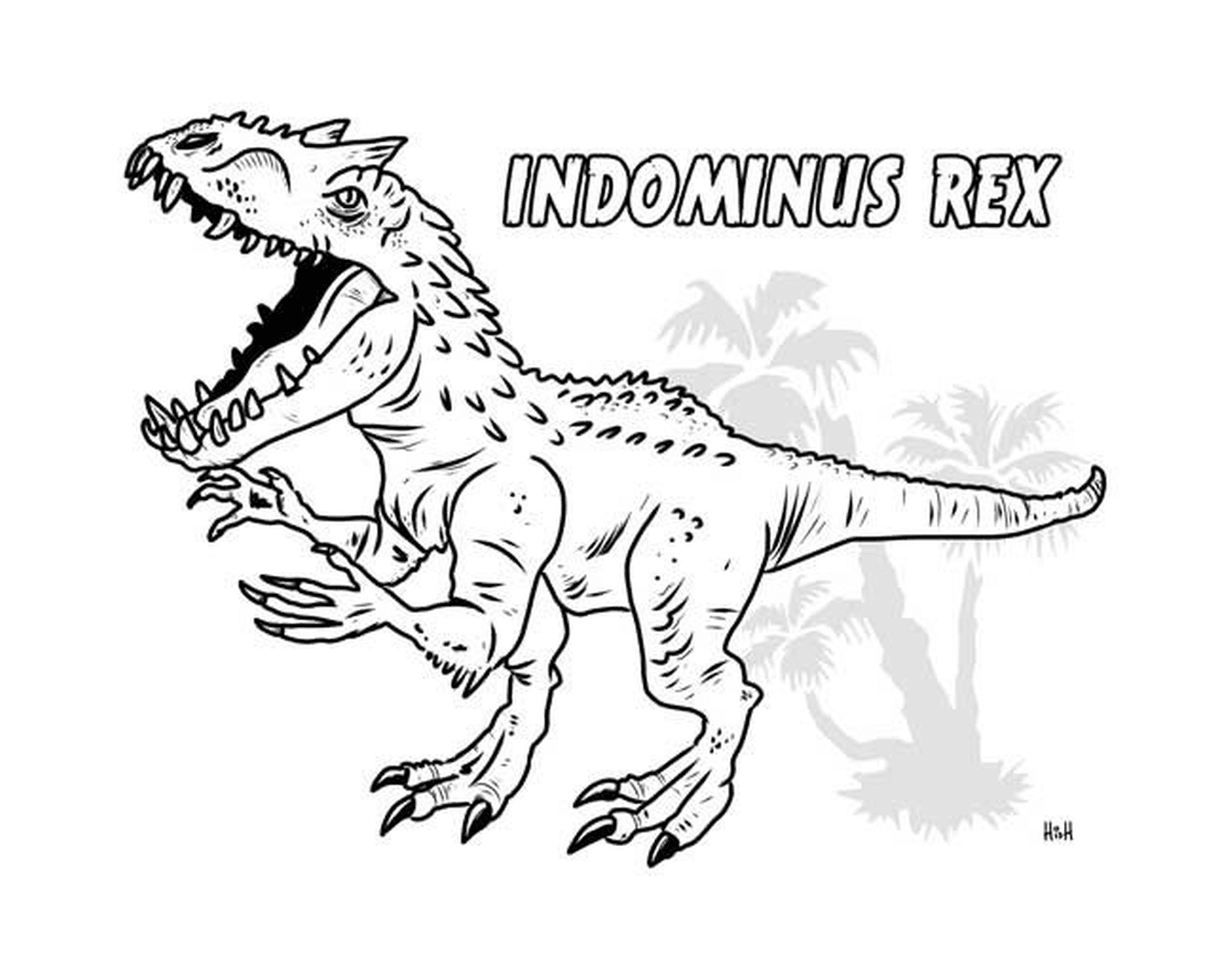  Indominus Rex, peligroso mundo jurásico 