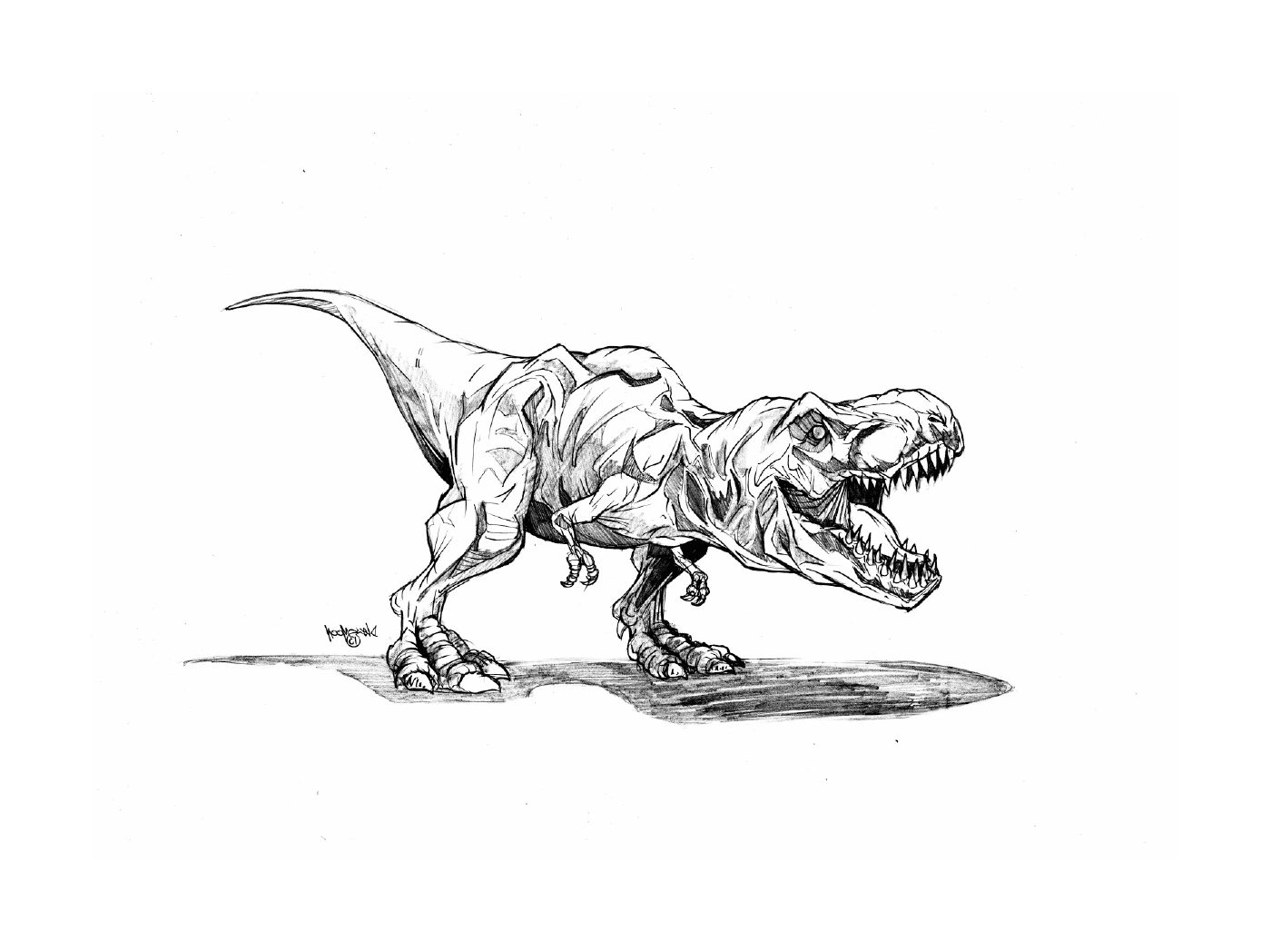  Jurassic Park, king of tyrannosaurs 