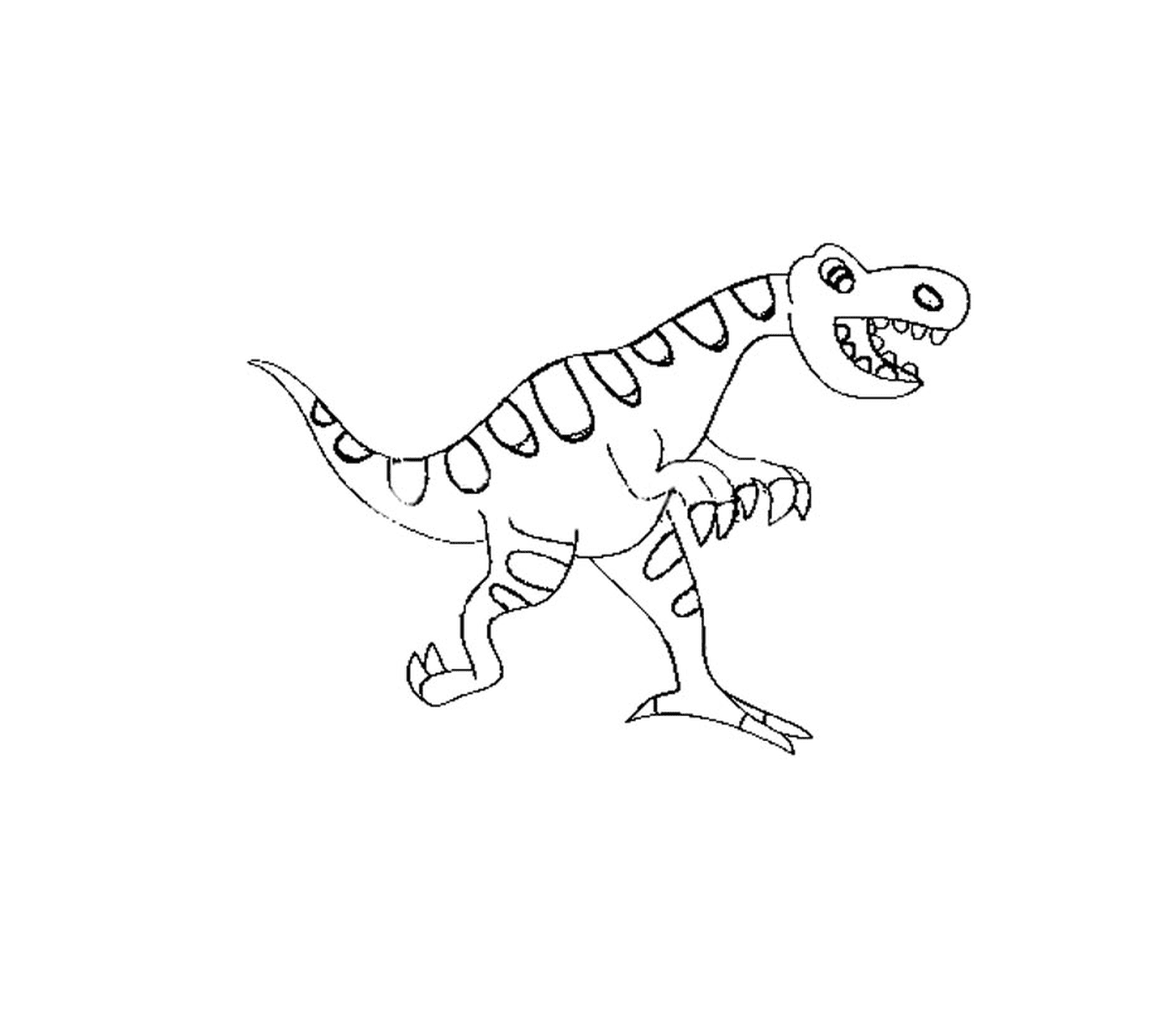  Piccolo dinosauro da Jurassic Park, sorriso adorabile 