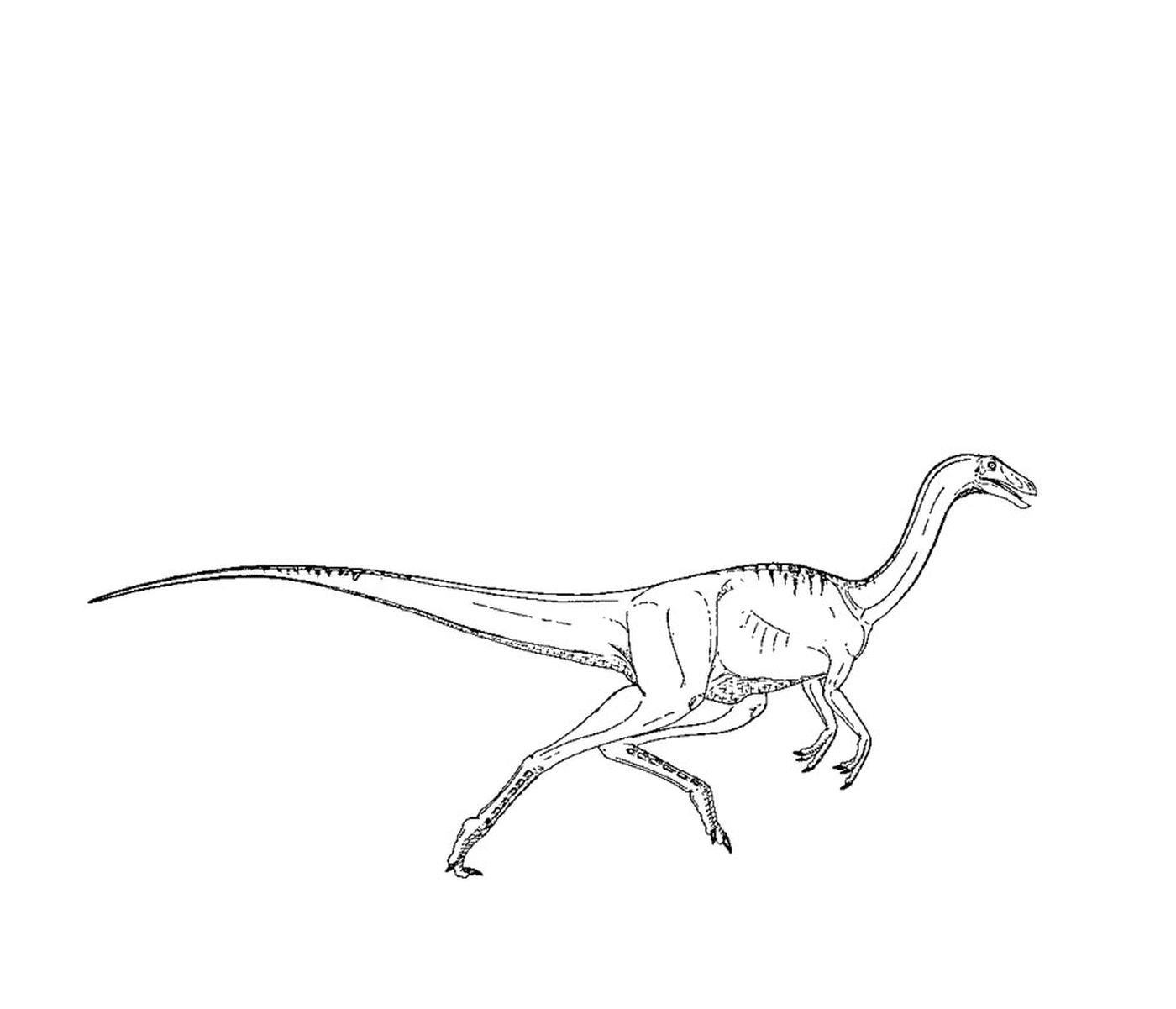  Юрский парк Динозавр, потрясающая длинная шея 