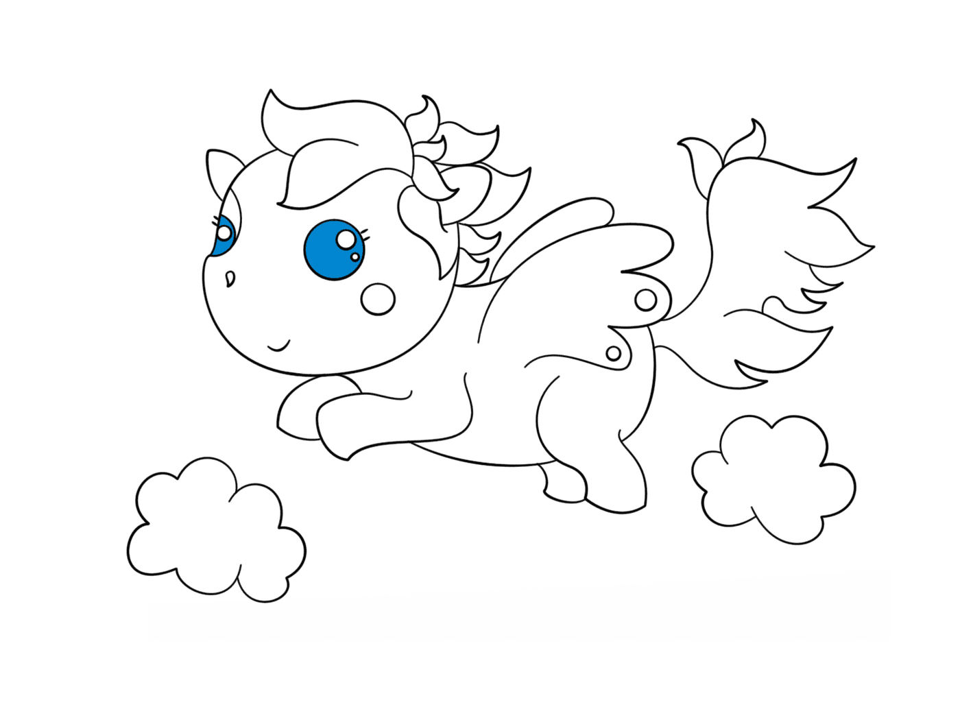  Pegasus chibi niedlich 