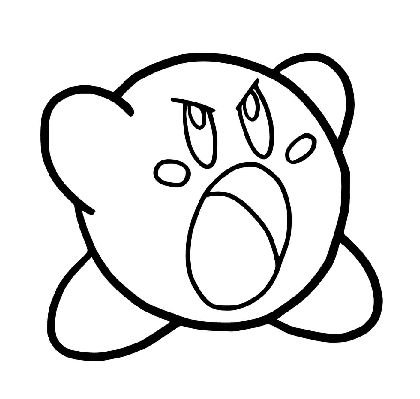  Kirby está enojado 