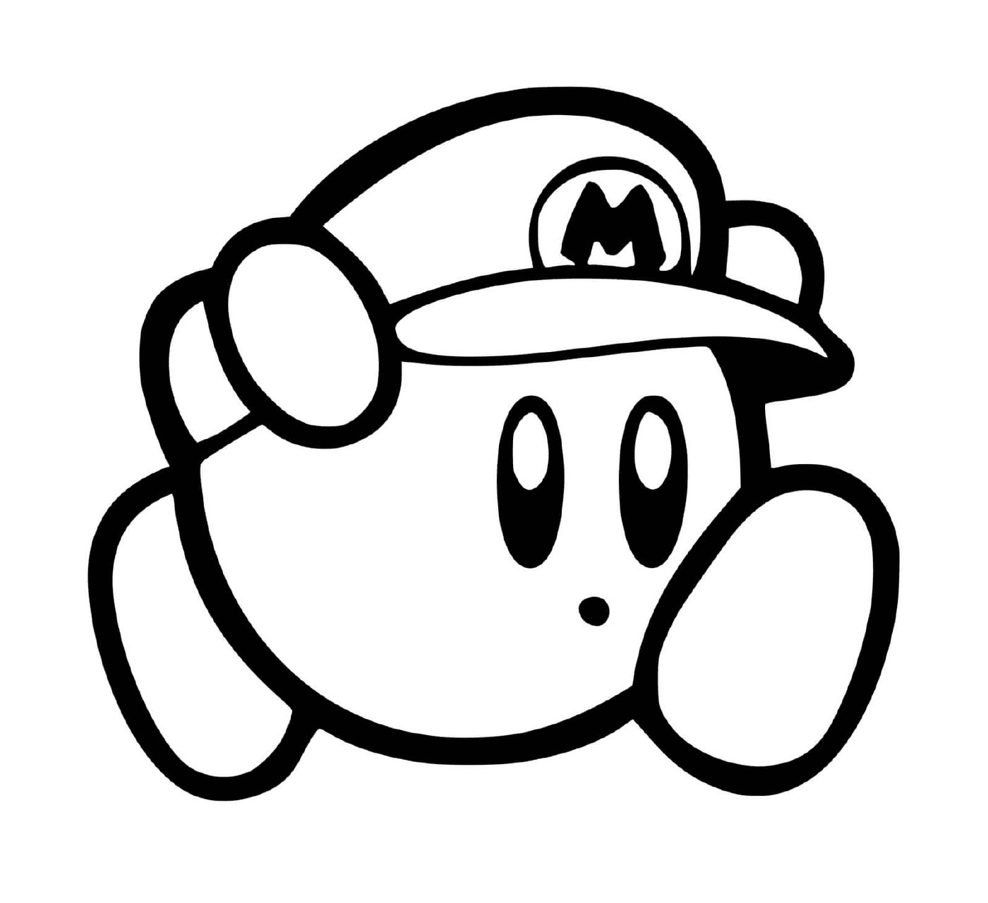  Kirby in the world of Mario Nintendo 