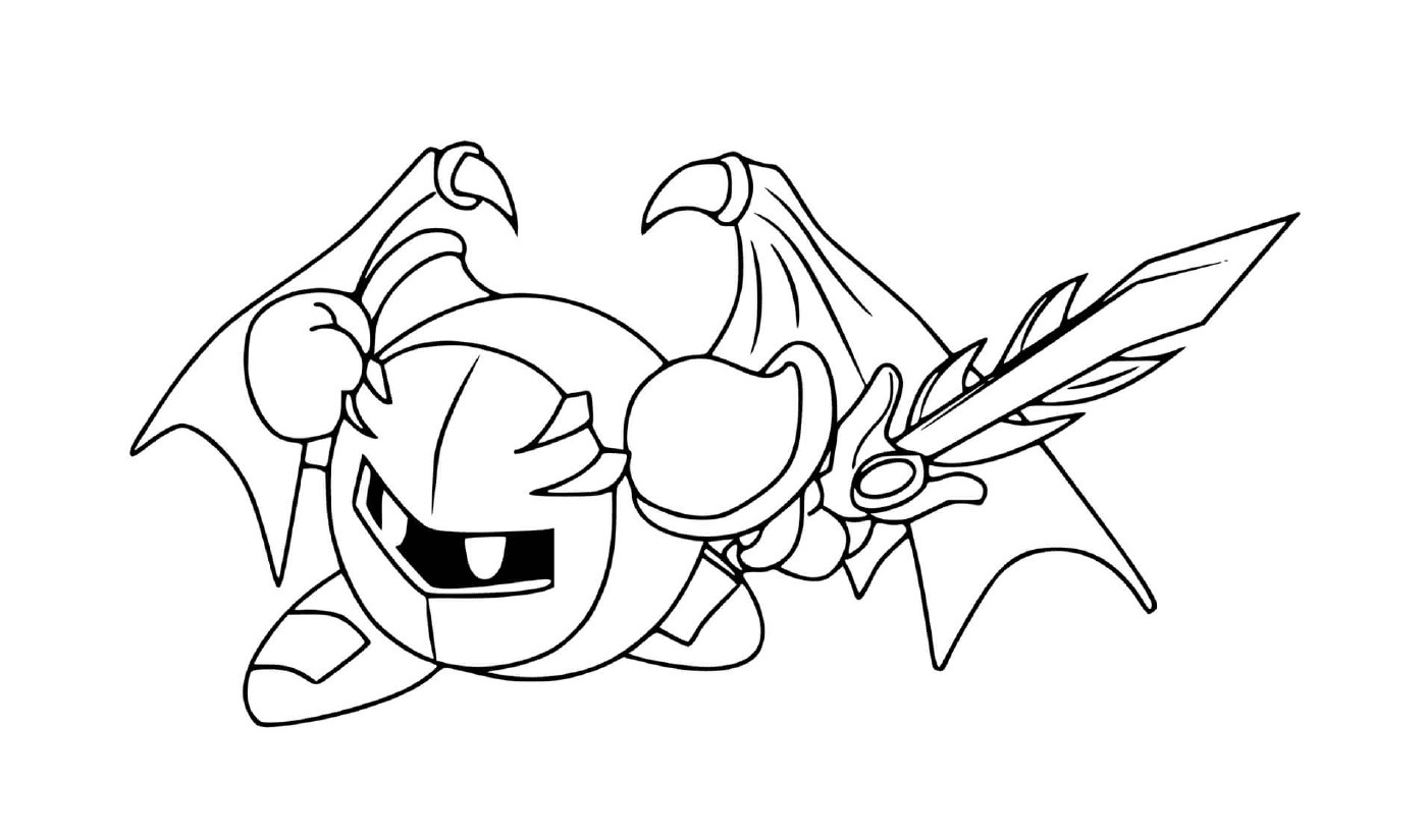  Kirby und Meta Knight 
