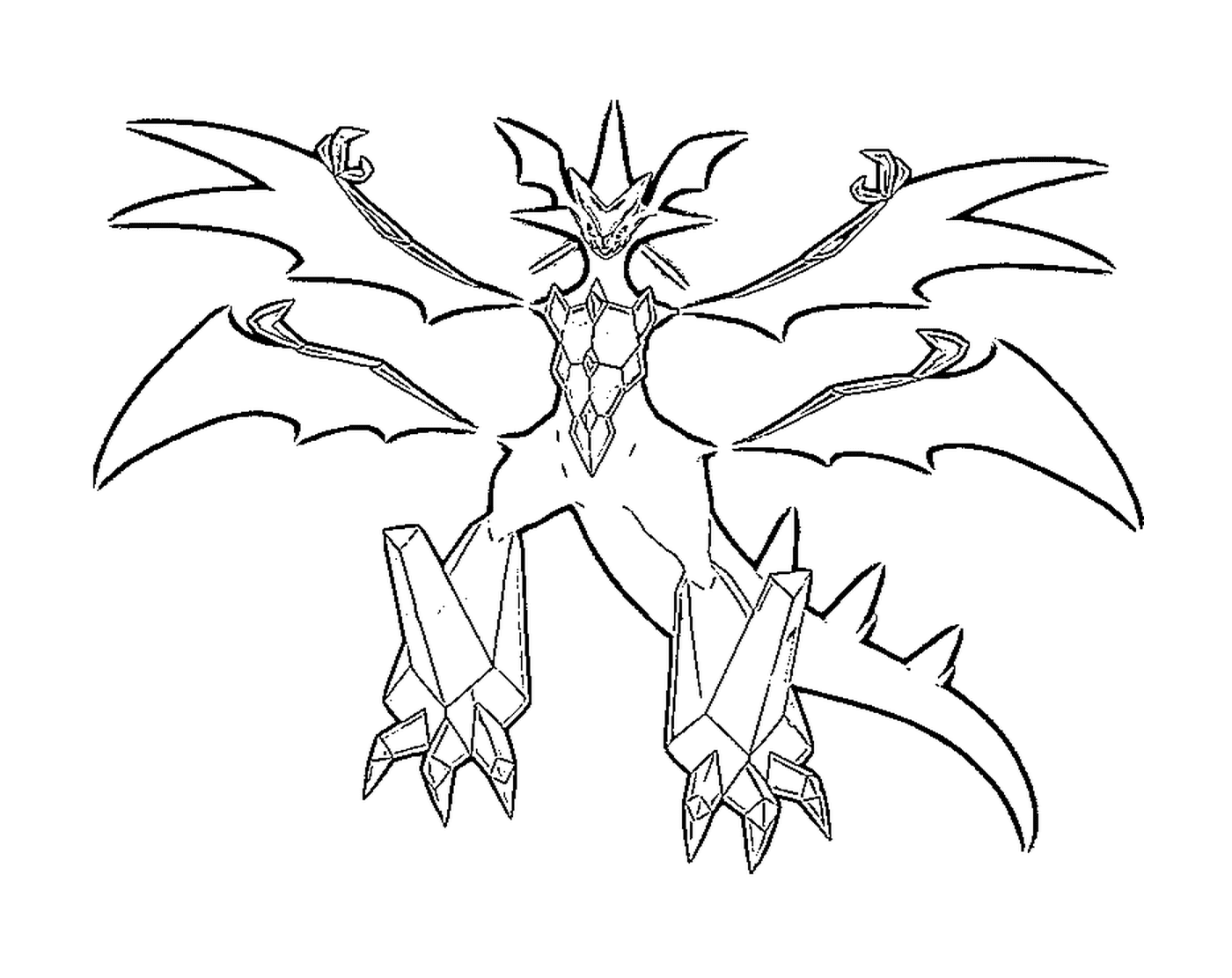  Necrozma, a dragon 