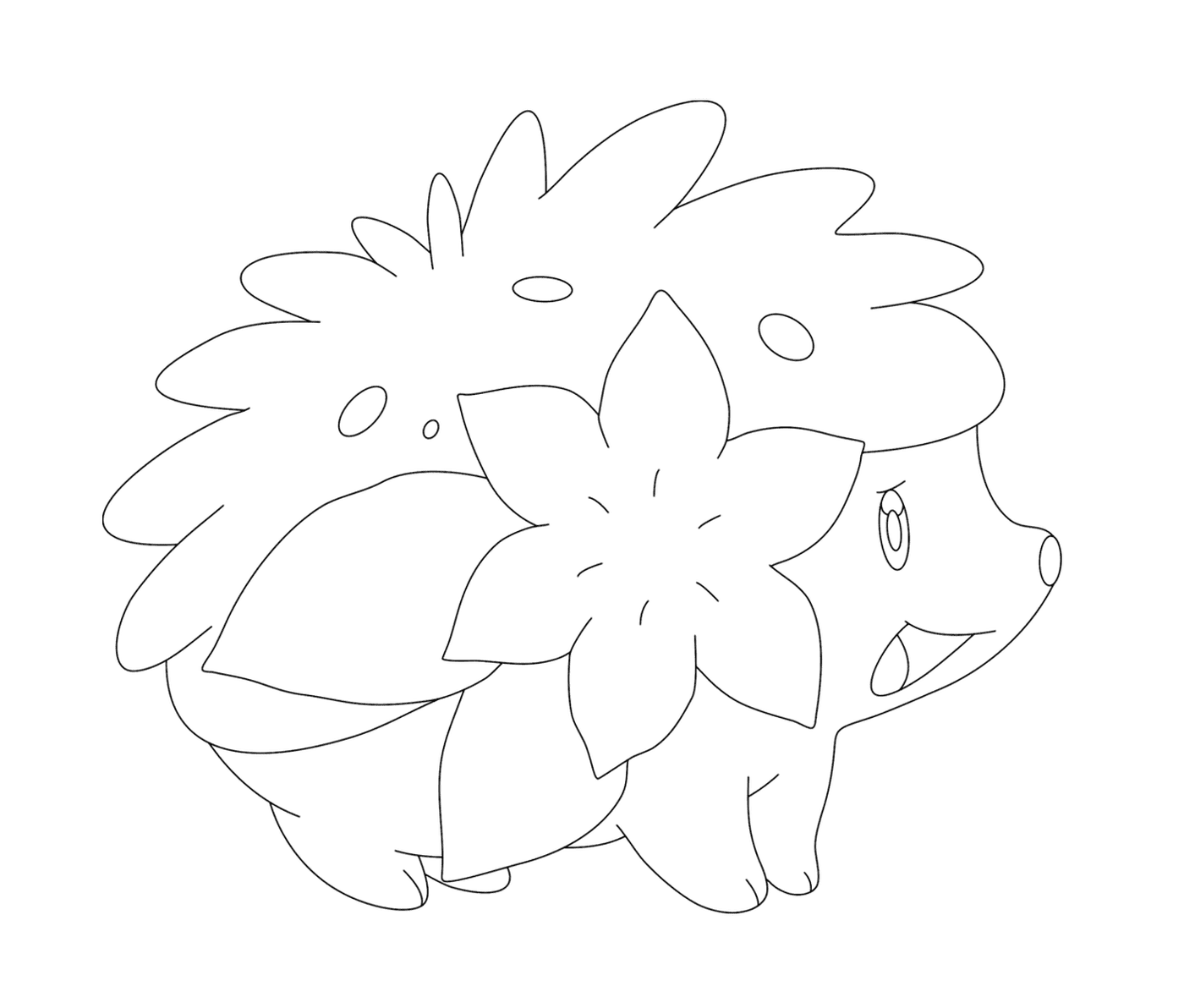  Shaymin in its natural flower form 