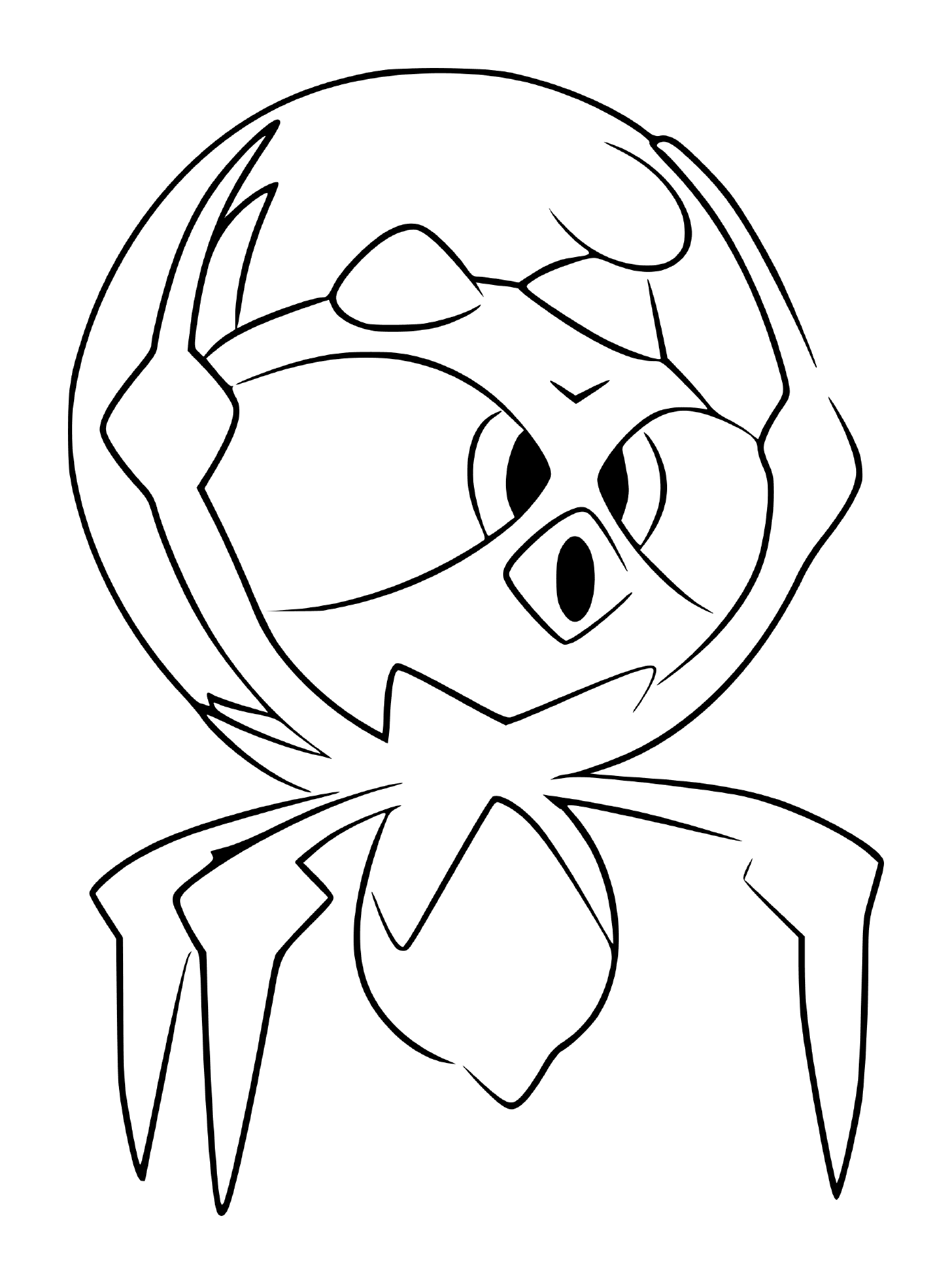  В маске Araqua Pokémon 