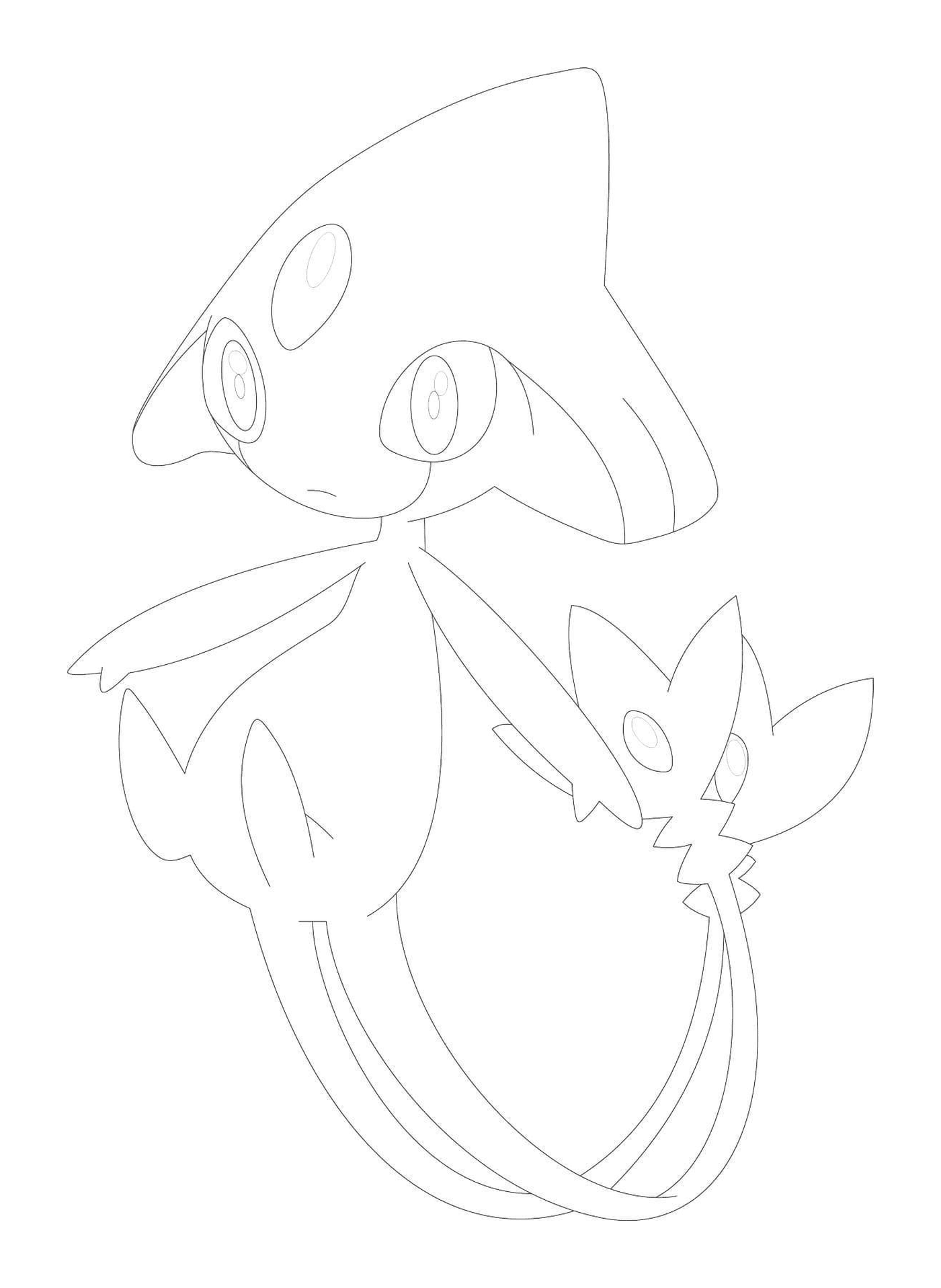  Pokémon Céfadet dibujado 