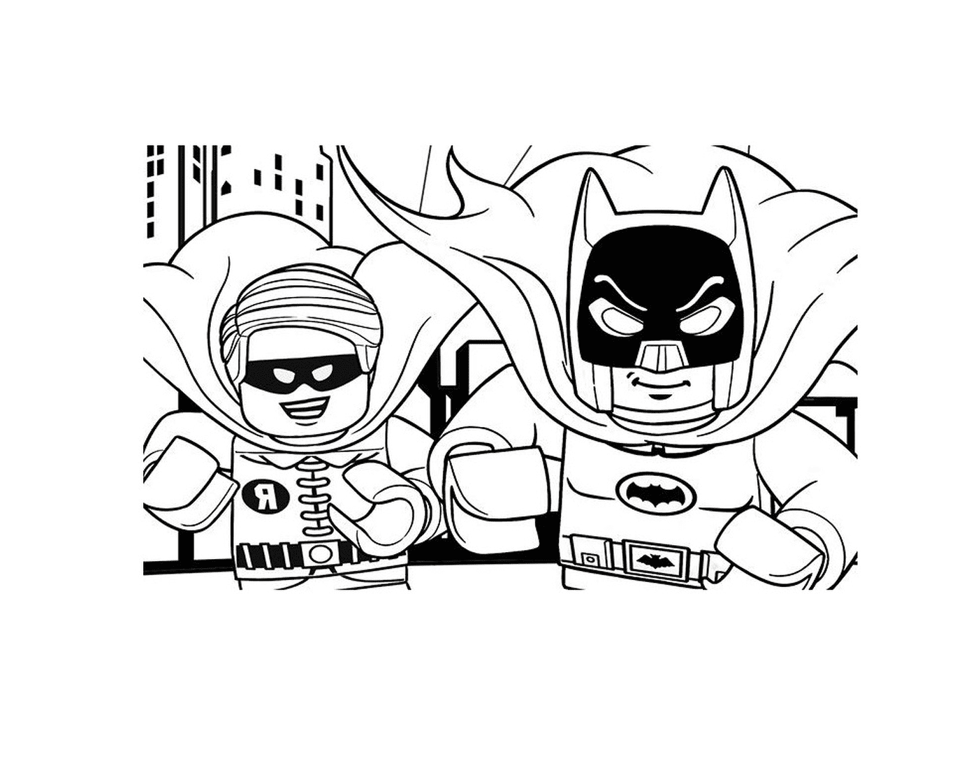  Batman y Robin Lego 