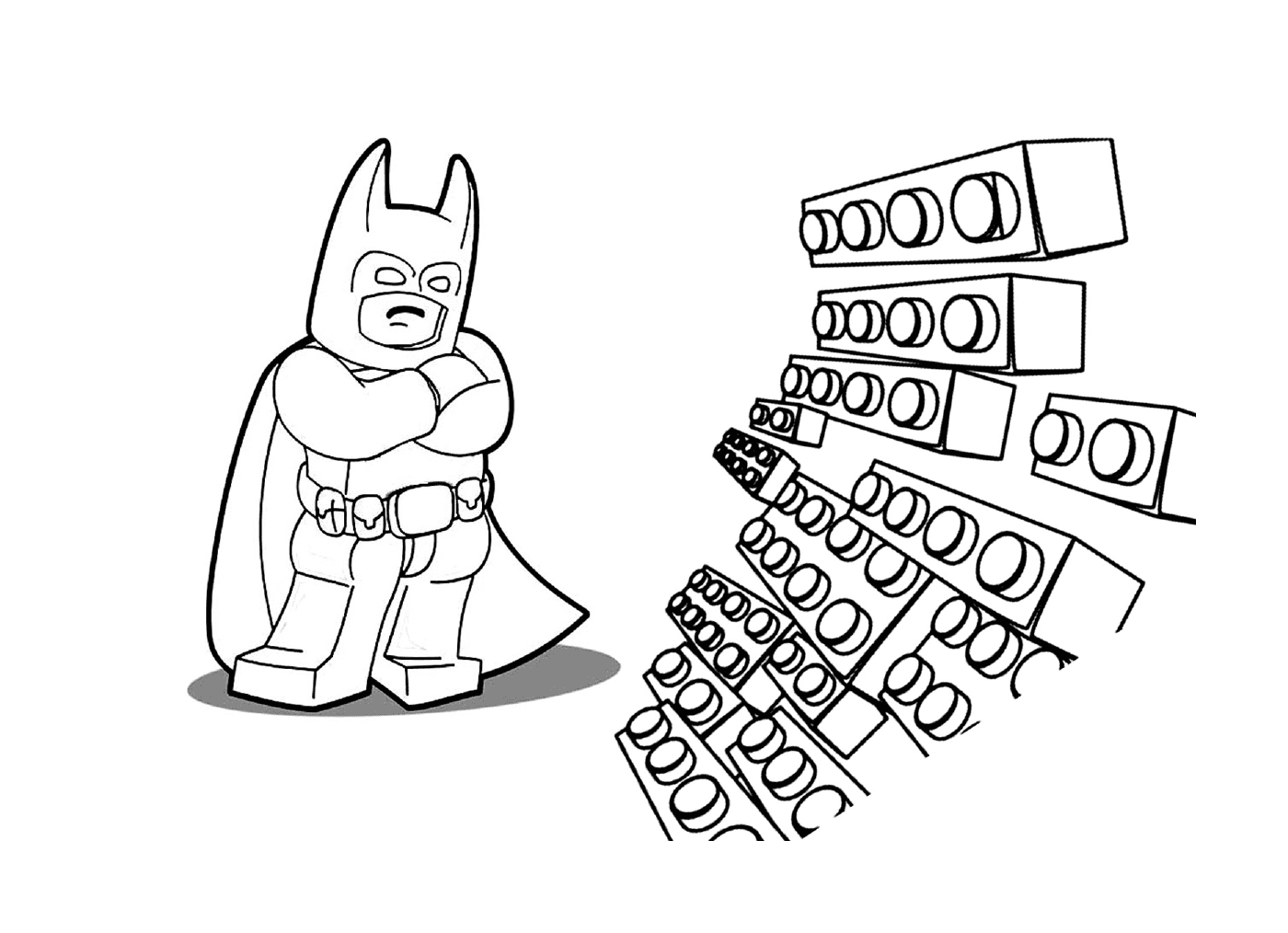  Приключение Бэтмена Лего для детей 
