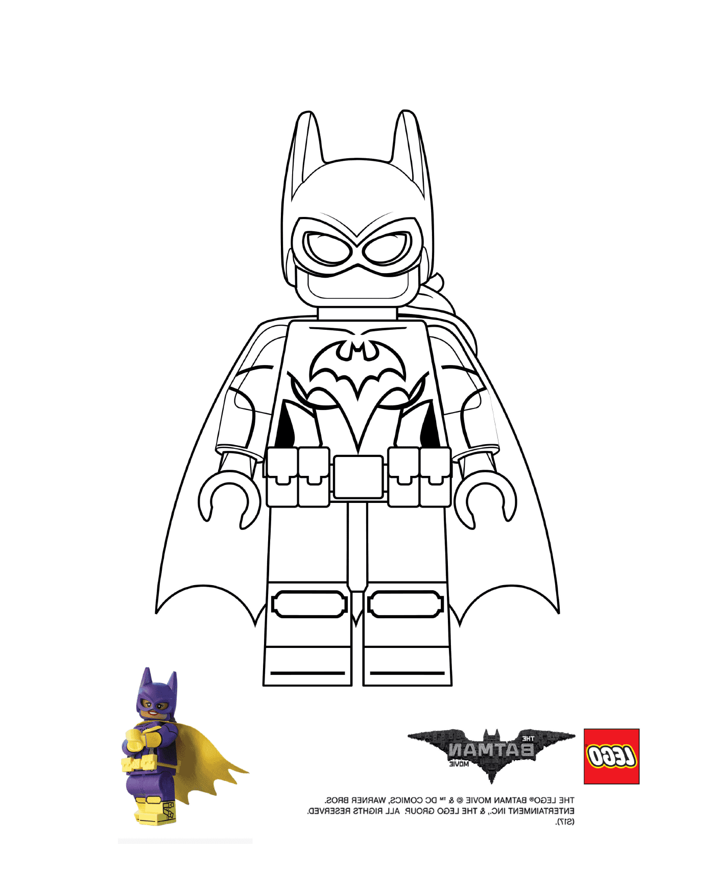 Batgirl Lego from the movie Lego Batman 