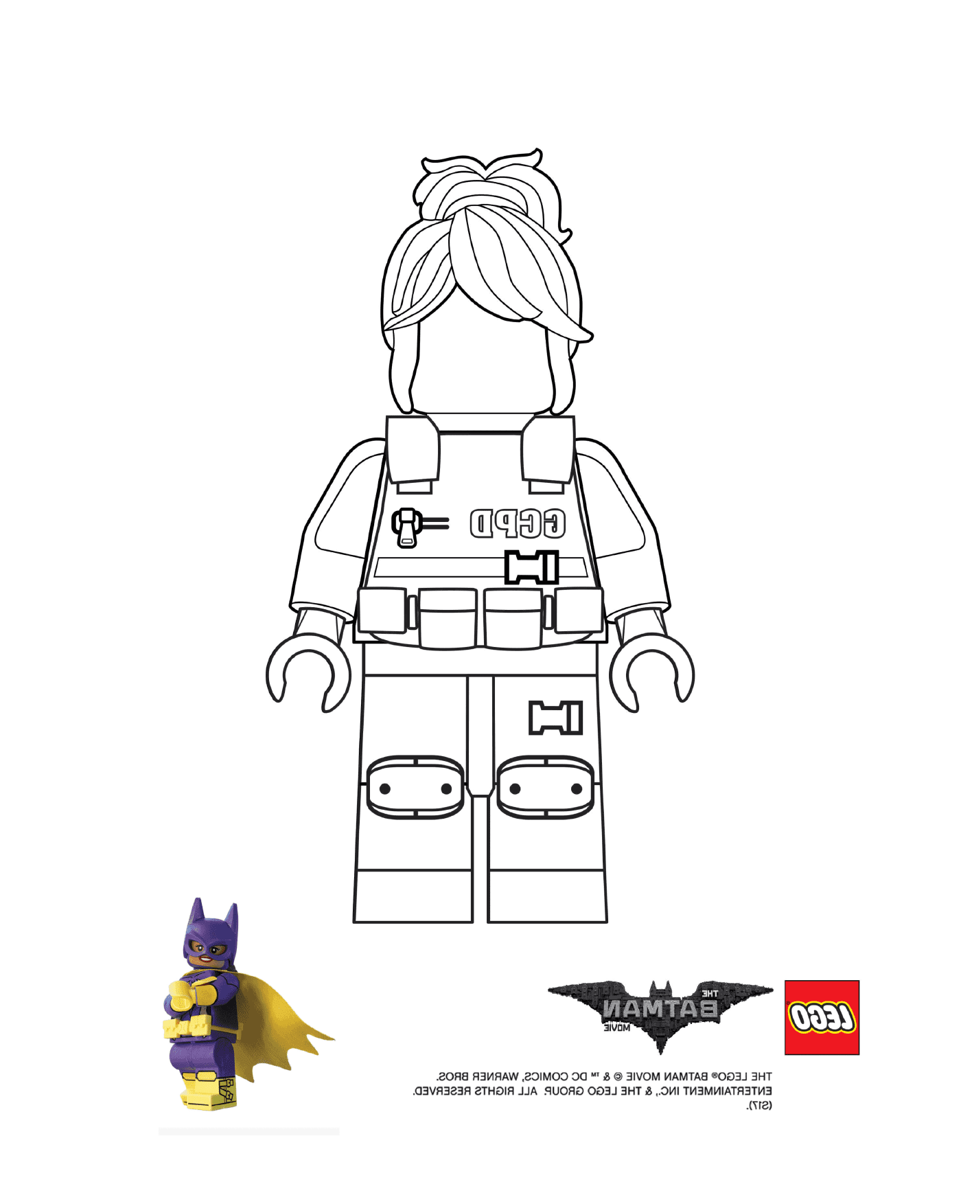  Carattere Lego BarbGor Batman 