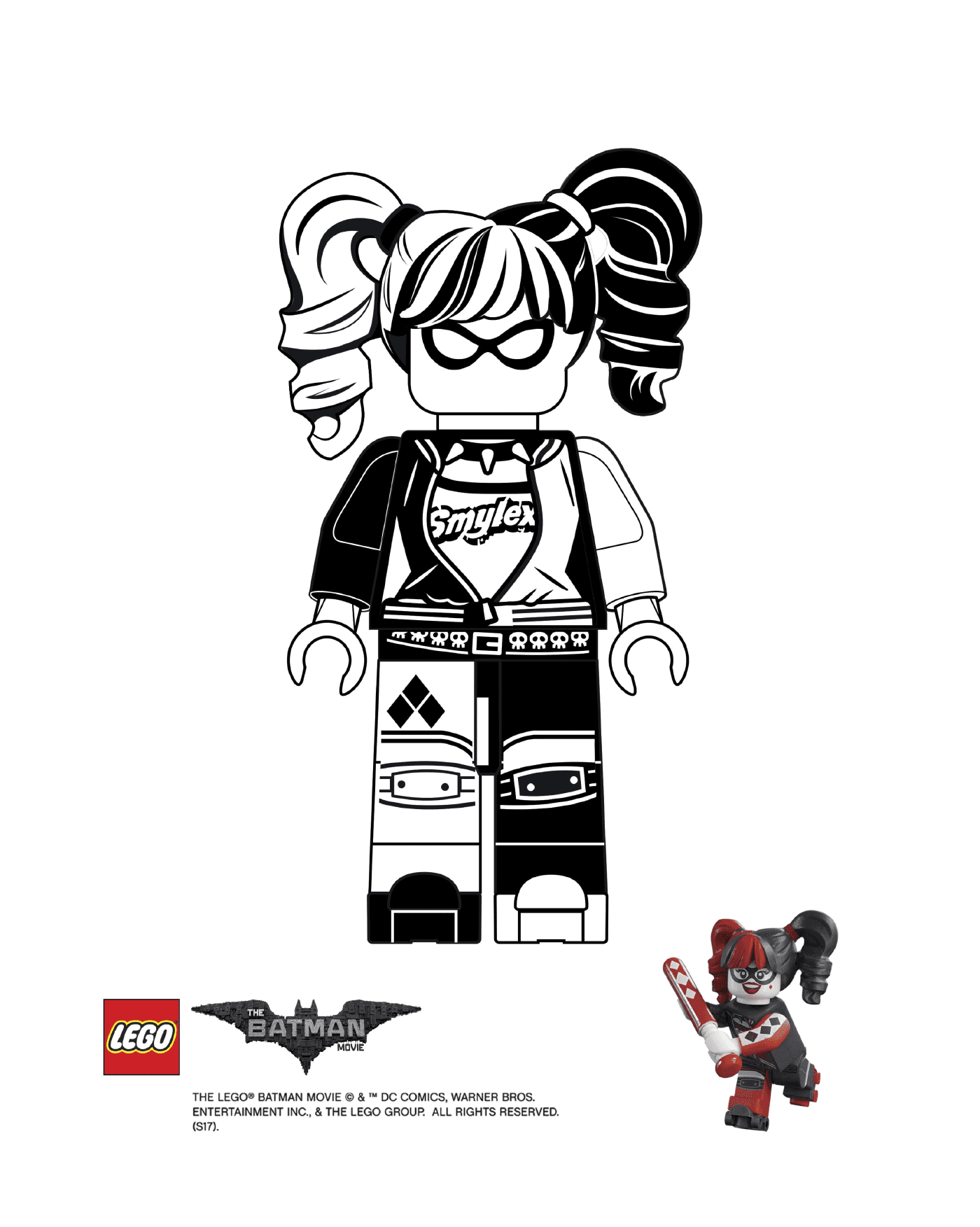  Harley Quinn di Lego Batman 