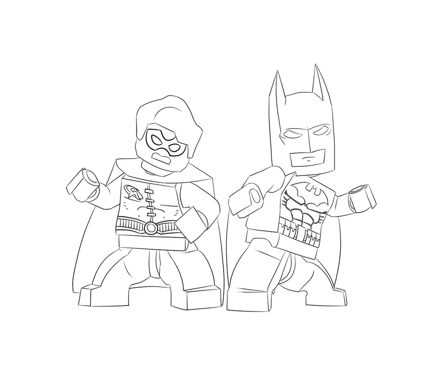  Бэтмен и Робин Лего 