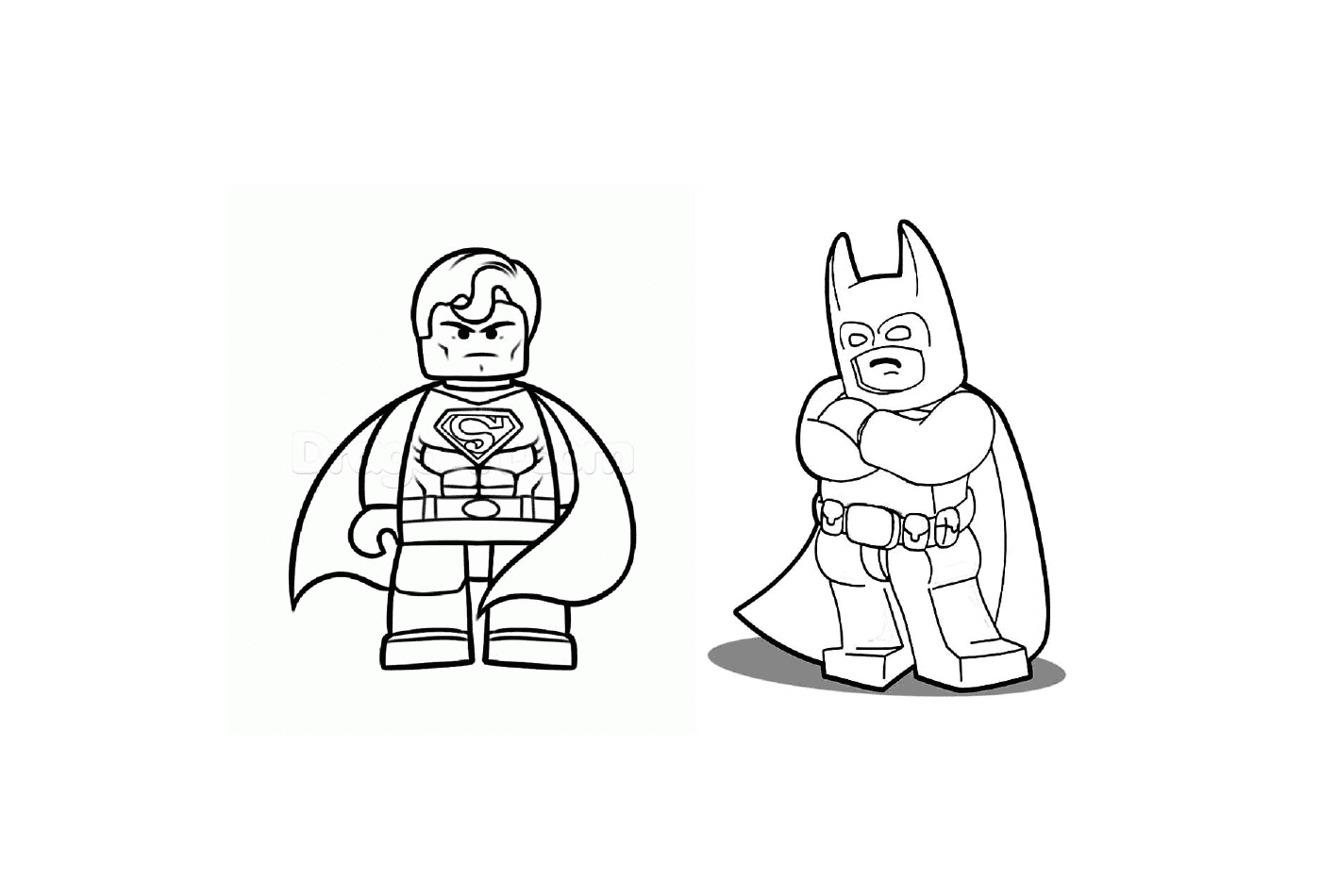  Бэтмен против Супермена Лего 2016 