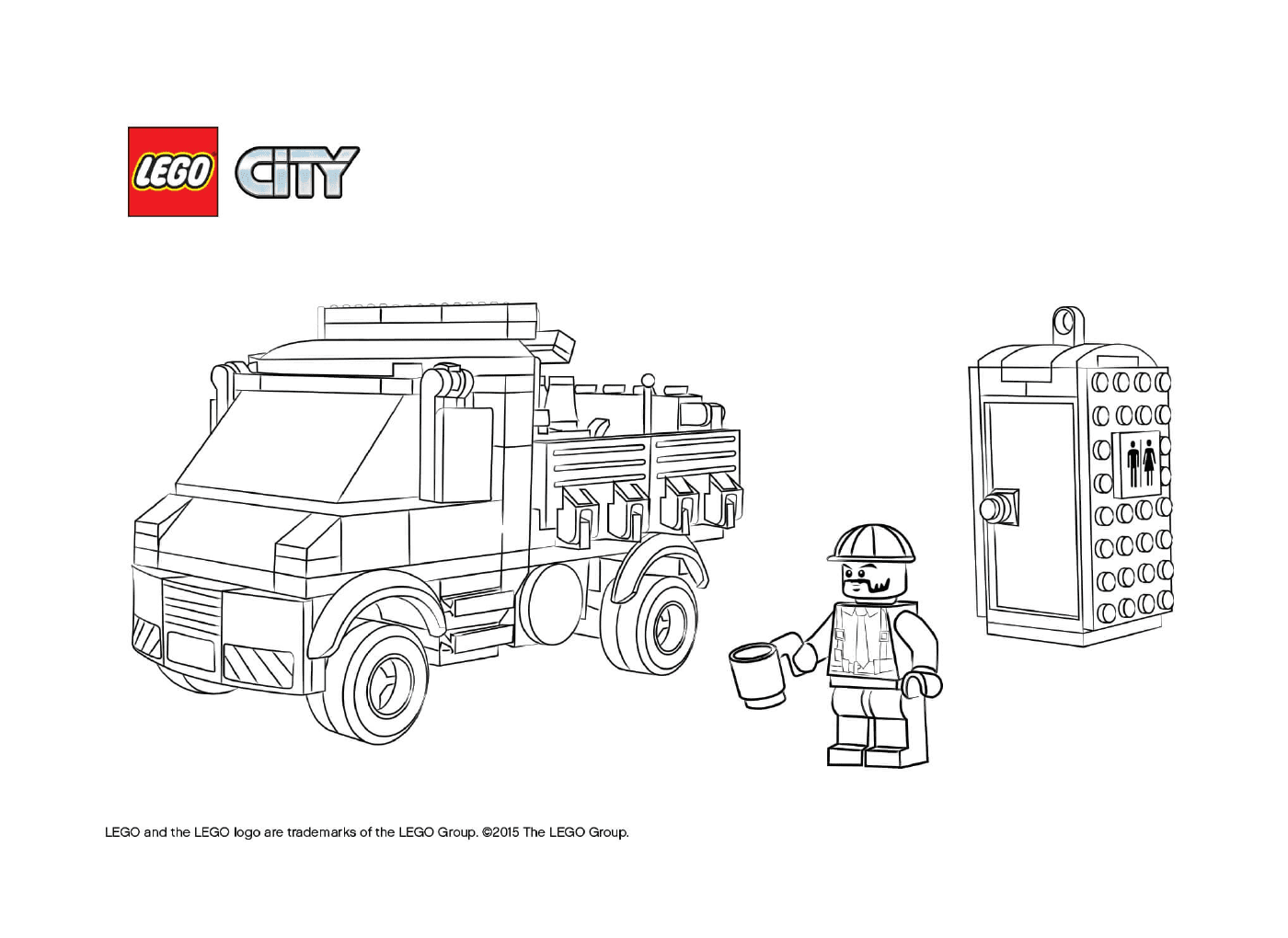  Лего-Сити Сервисный грузовик 