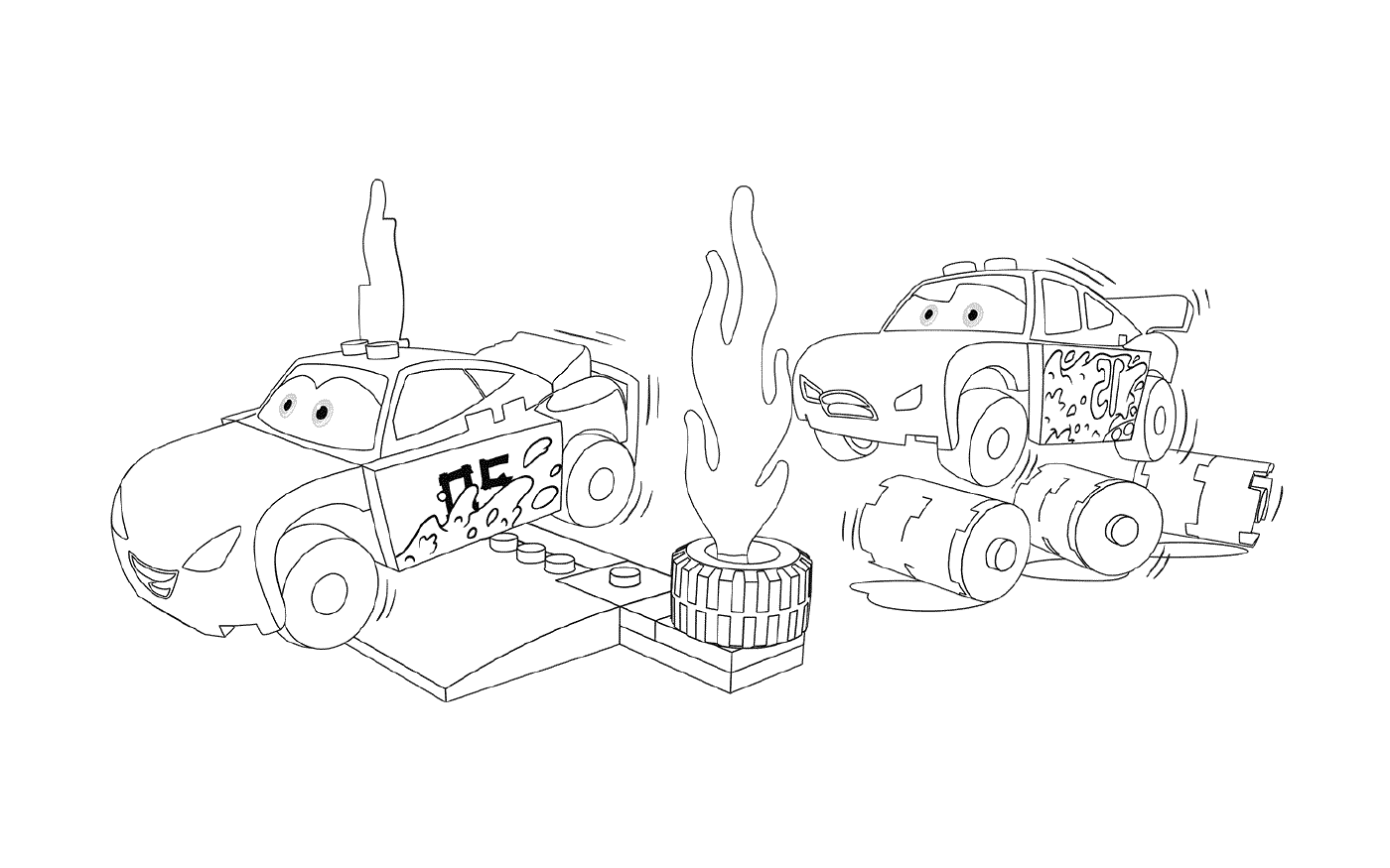 Джексон Шторм и его Лего Машины 3 