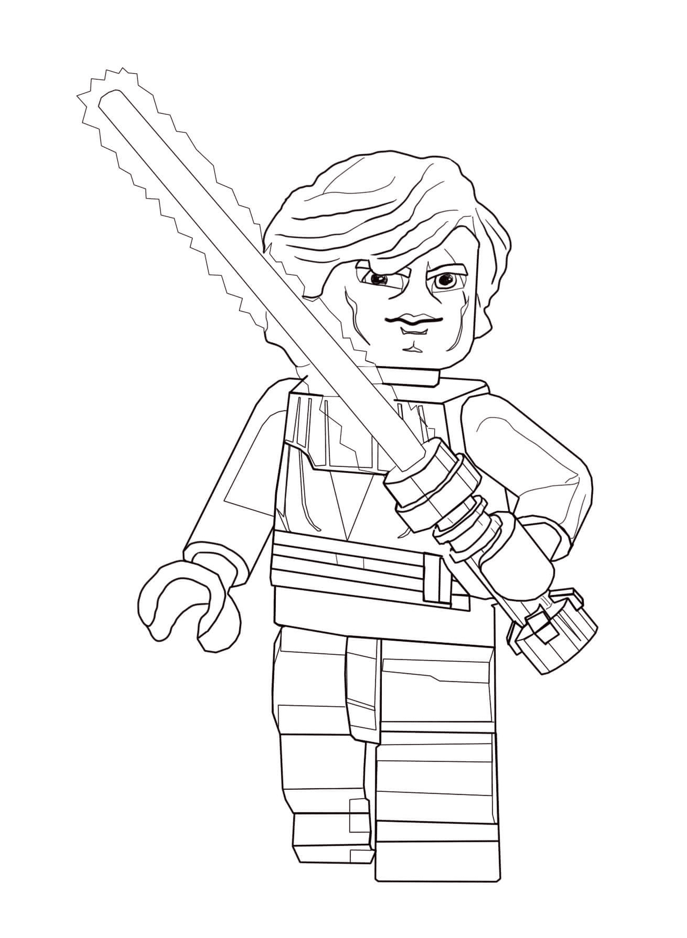  Anakin Skywalker en versión Lego 