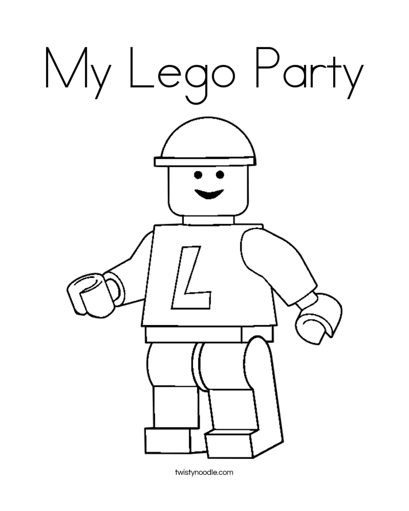  Весёлая вечеринка в Лего 