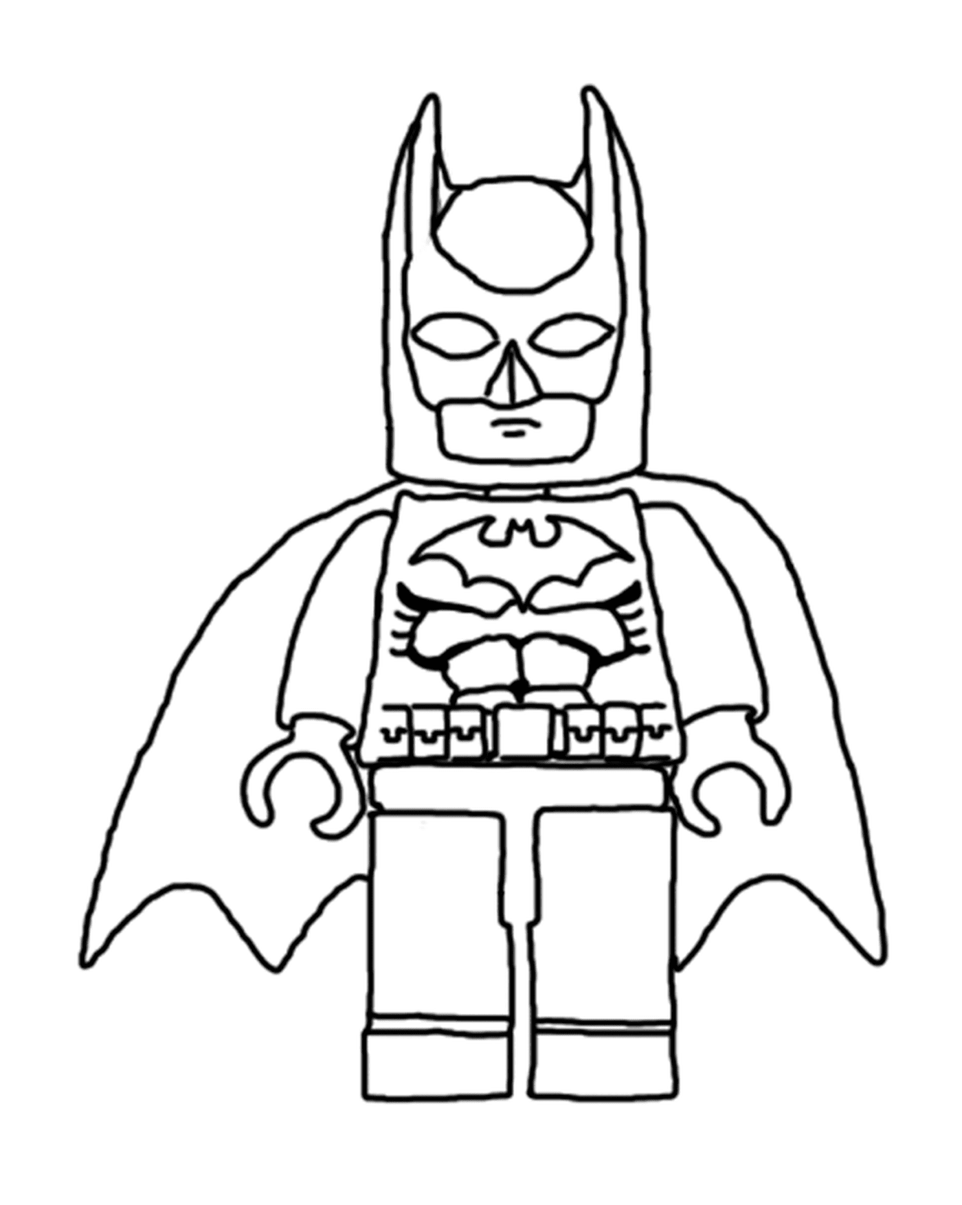  Imprimir Lego Batman para colorear 