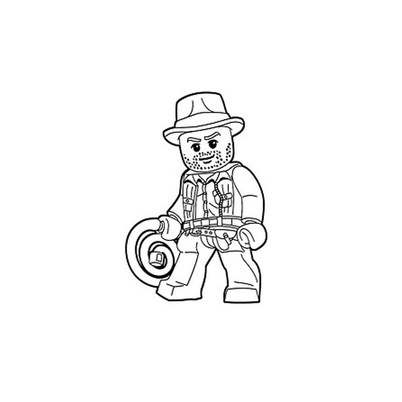  Carattere Lego Indiana Jones 