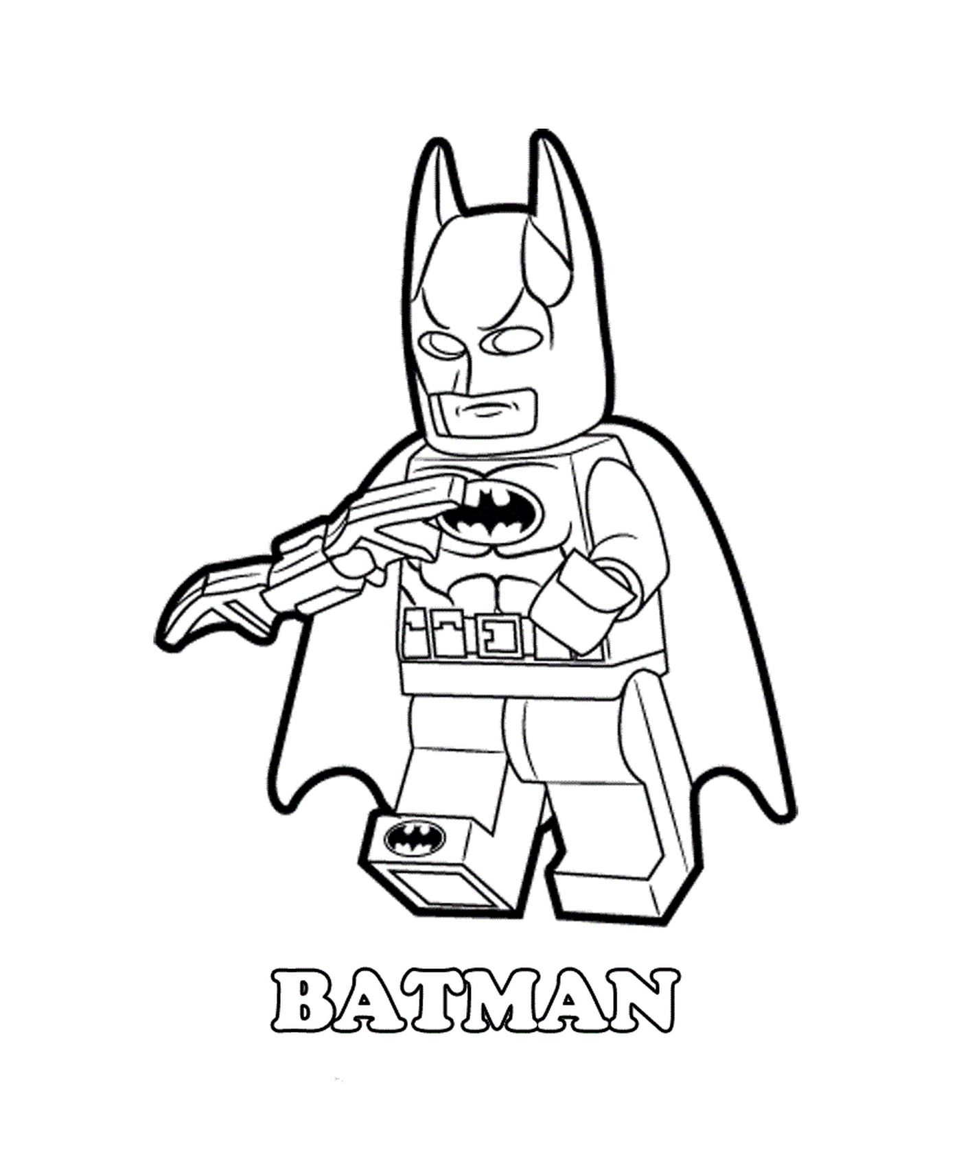  Enojado Batman Lego 