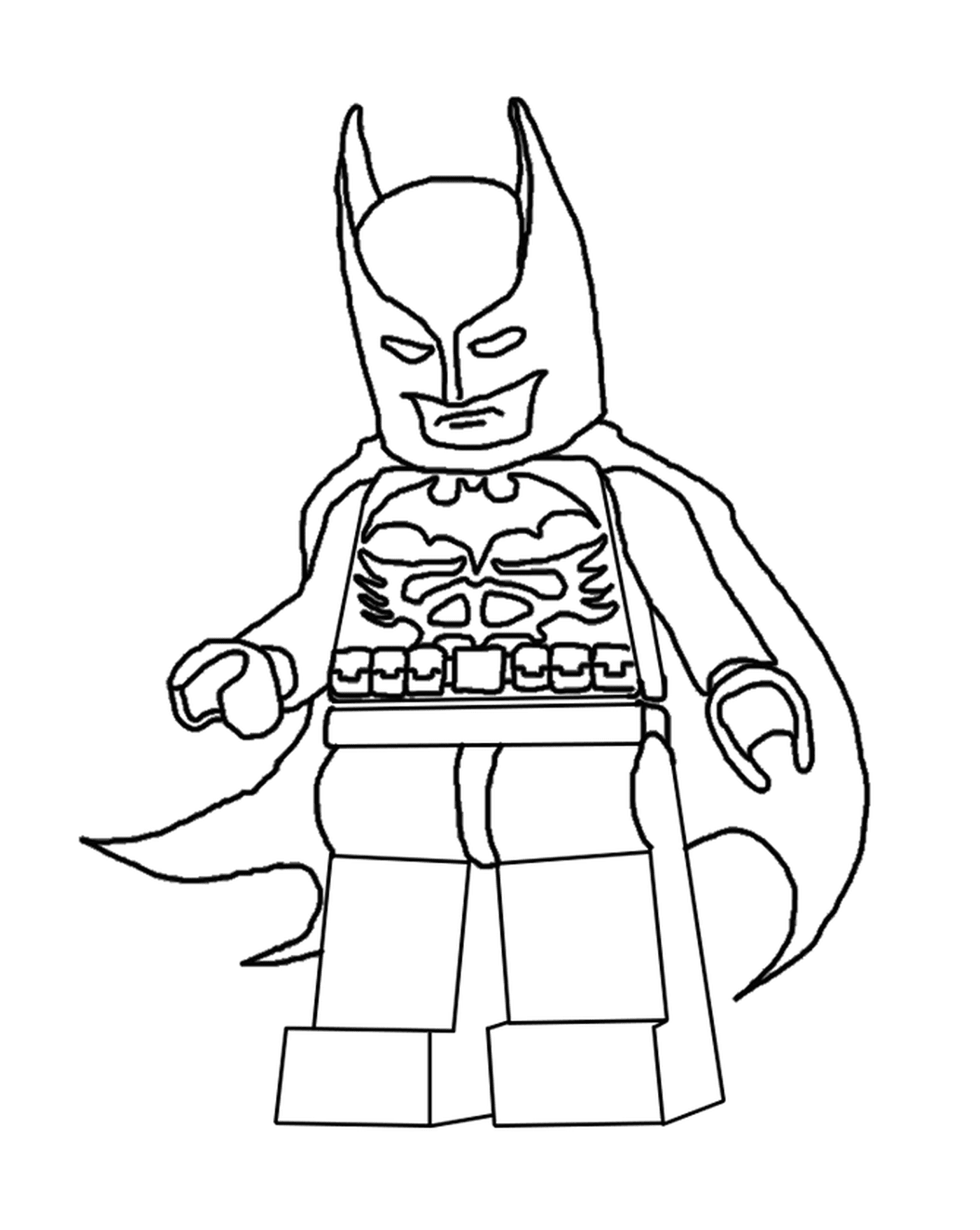  Бэтмен Лего для печати 