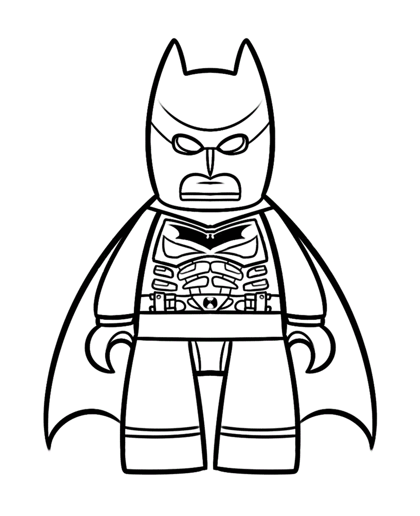  Batman Lego arrabbiato 