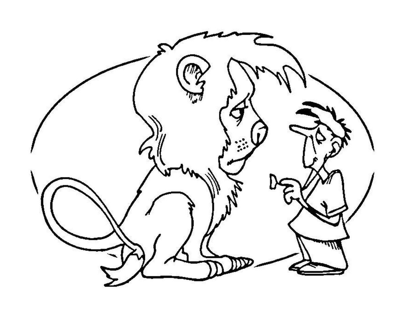  veterinary and interaction lion 