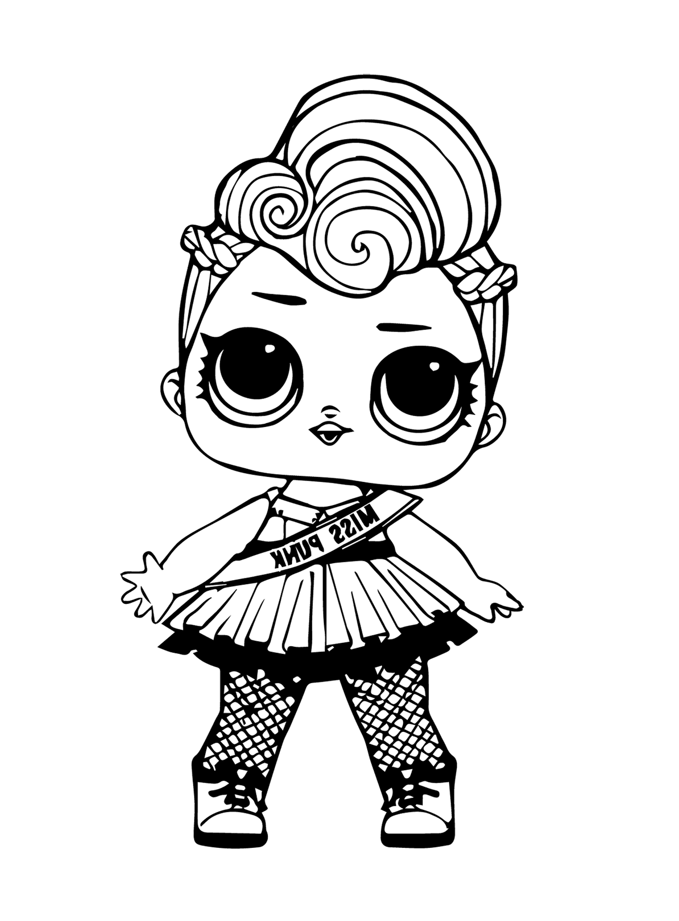 Elegante bambola punk 