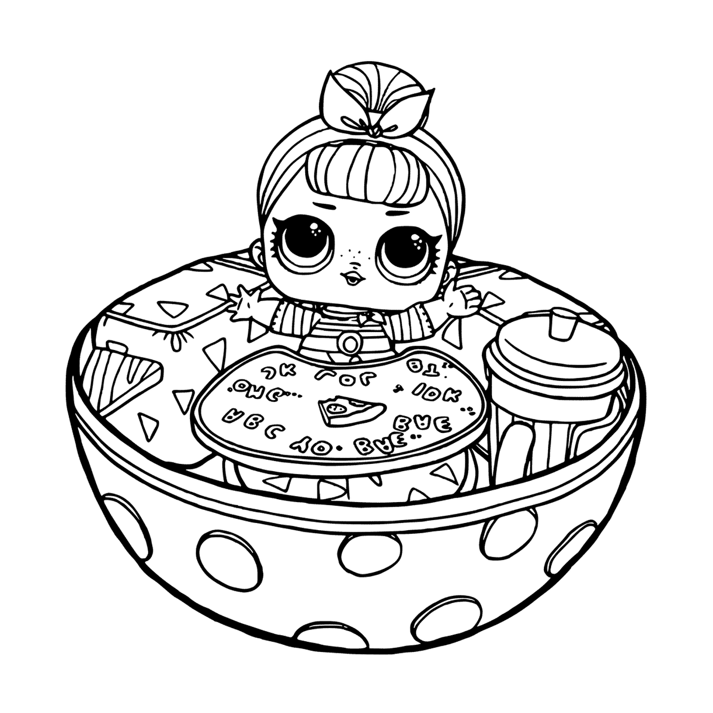  Doll in a bowl 