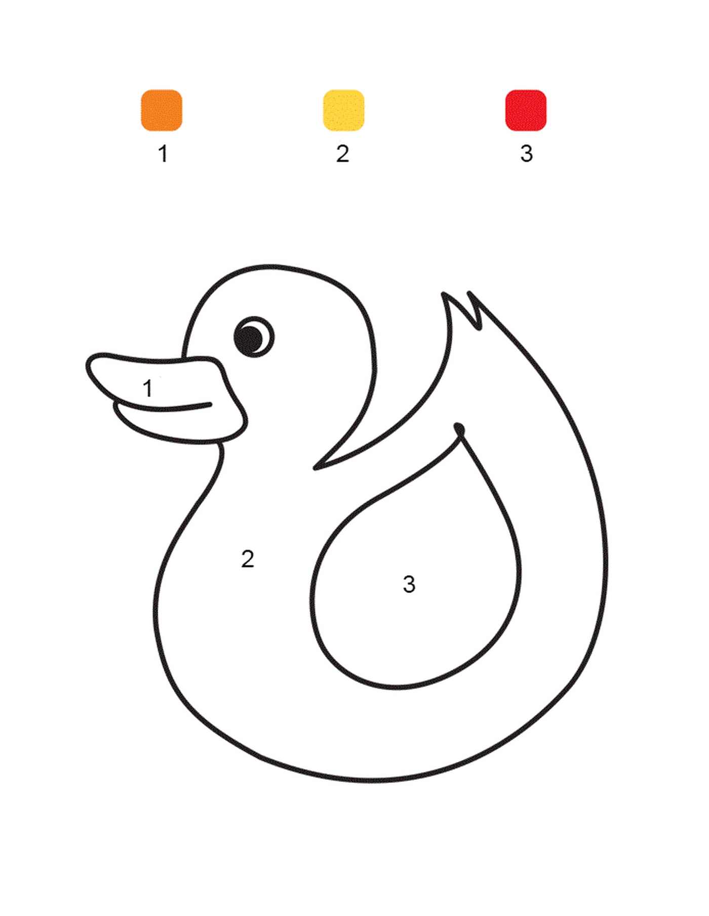  Kindergarten duck 