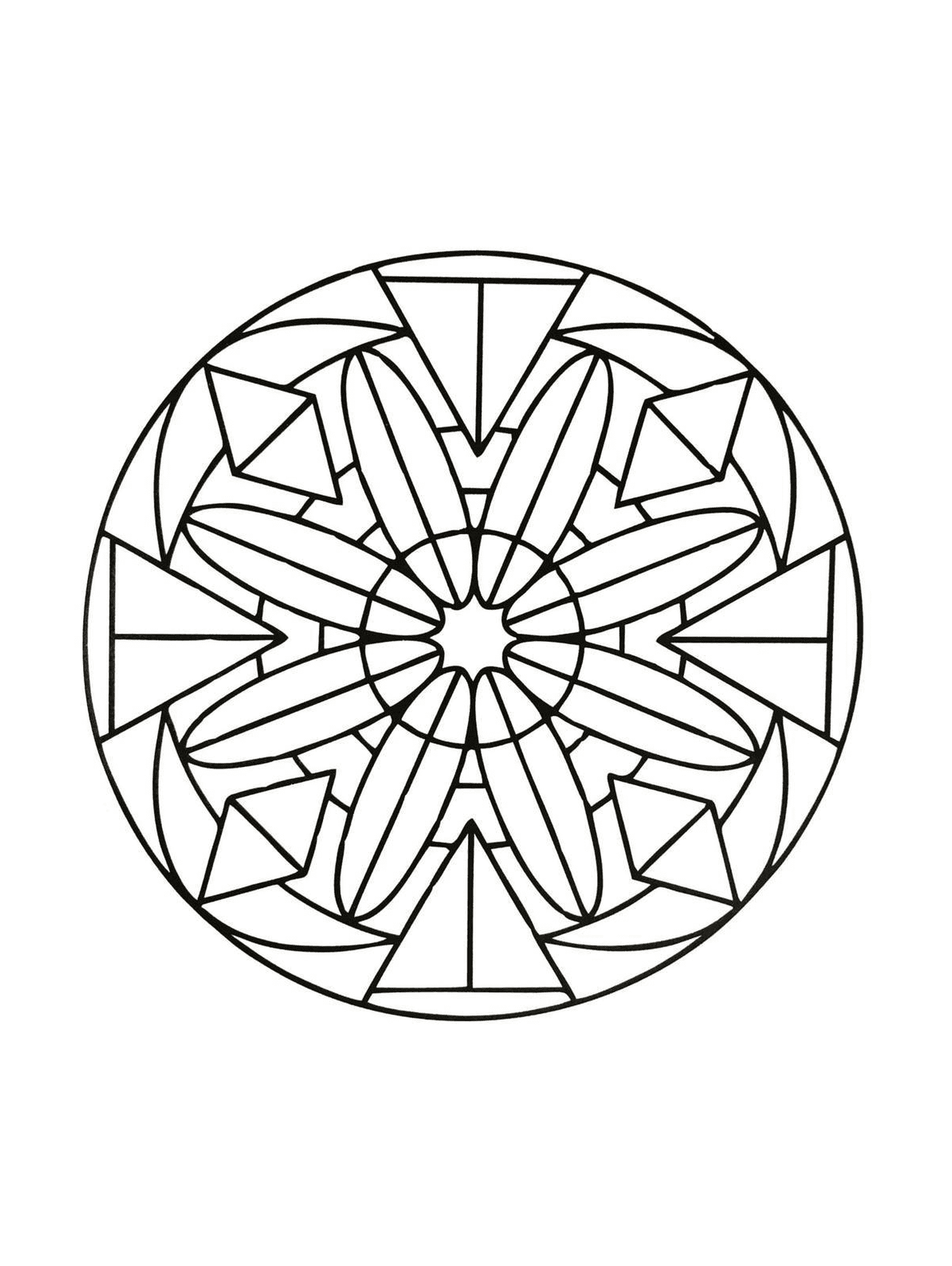  Art Mandala elaborate 