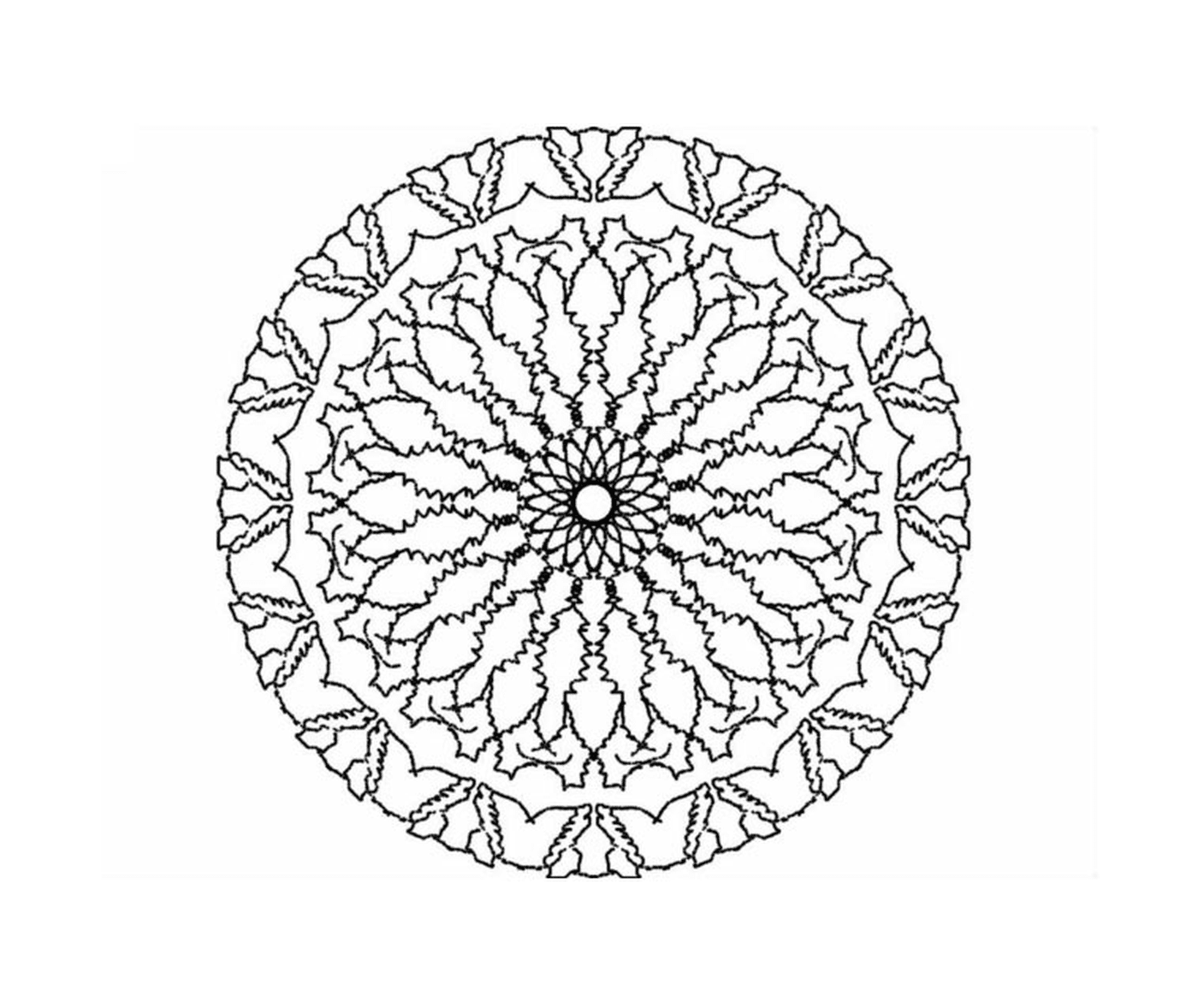  Mandala for abstract adults 