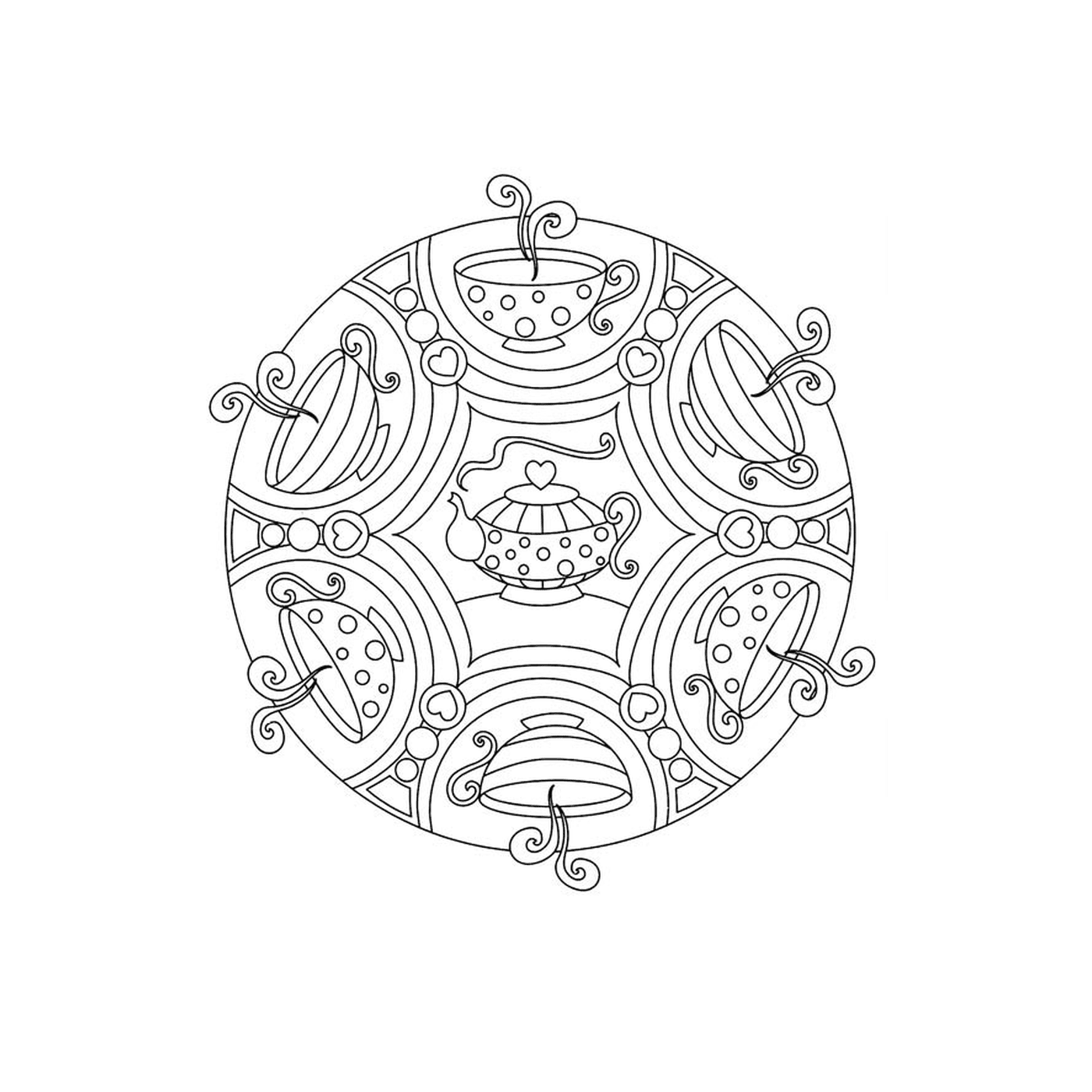  Magische Mandala, geheimnisvolle Muster 