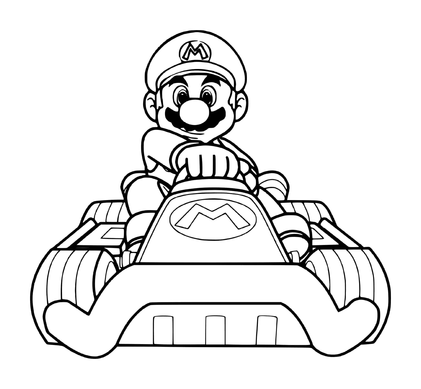  Марио готов к спортивной гонке 