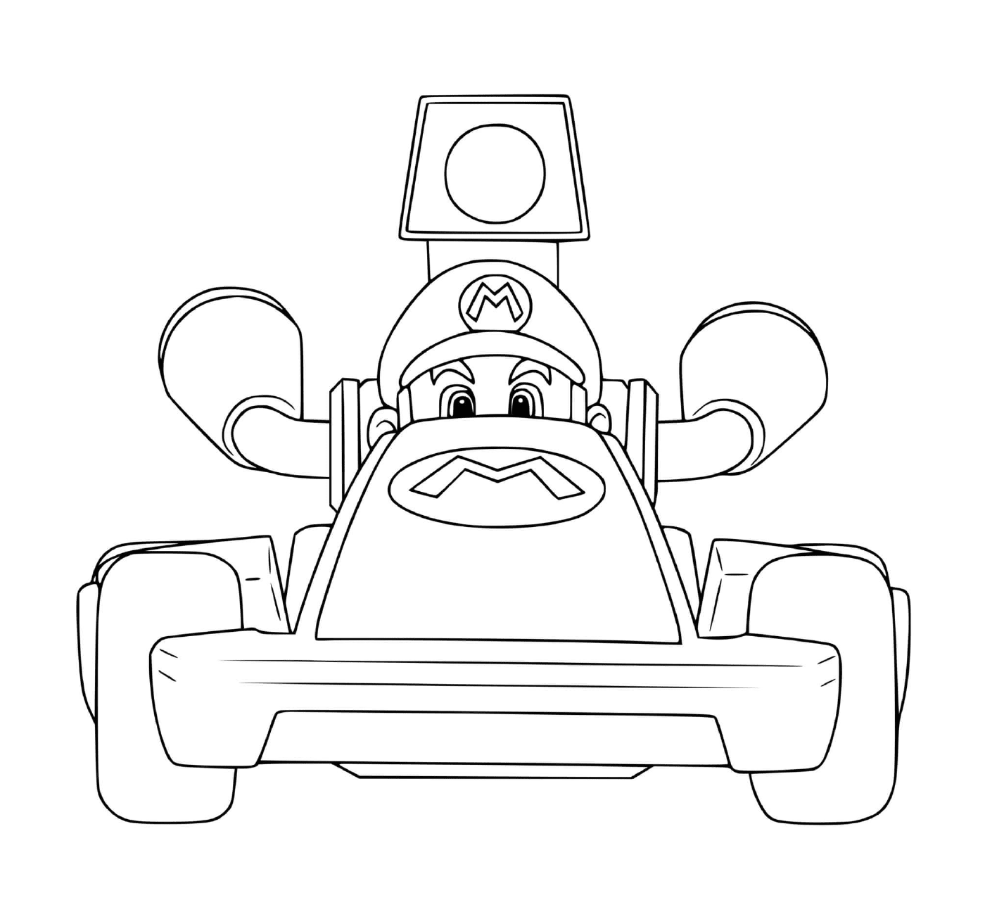  Un personaggio di Mario Kart 
