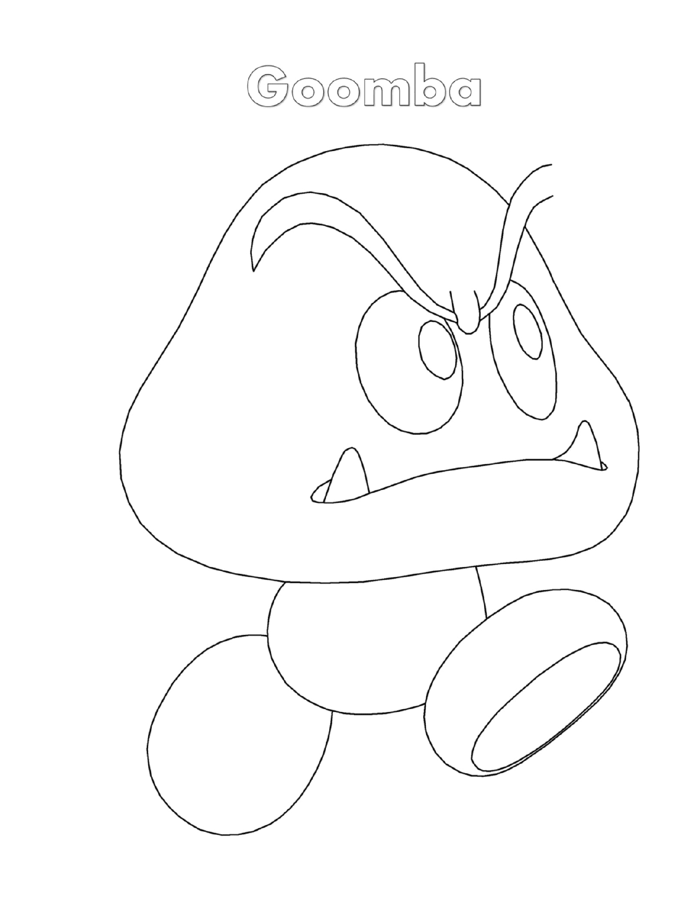  Goomba, un personaje de Nintendo 
