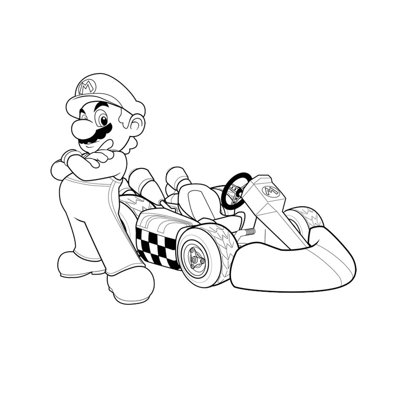  Un personaggio di Mario Kart 