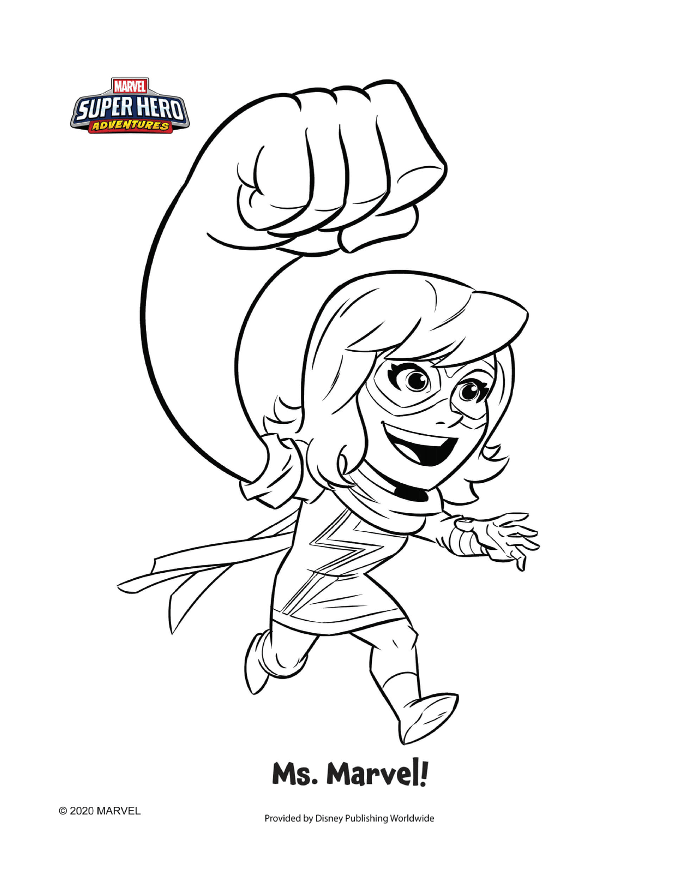  Ms Marvel, a superhero 
