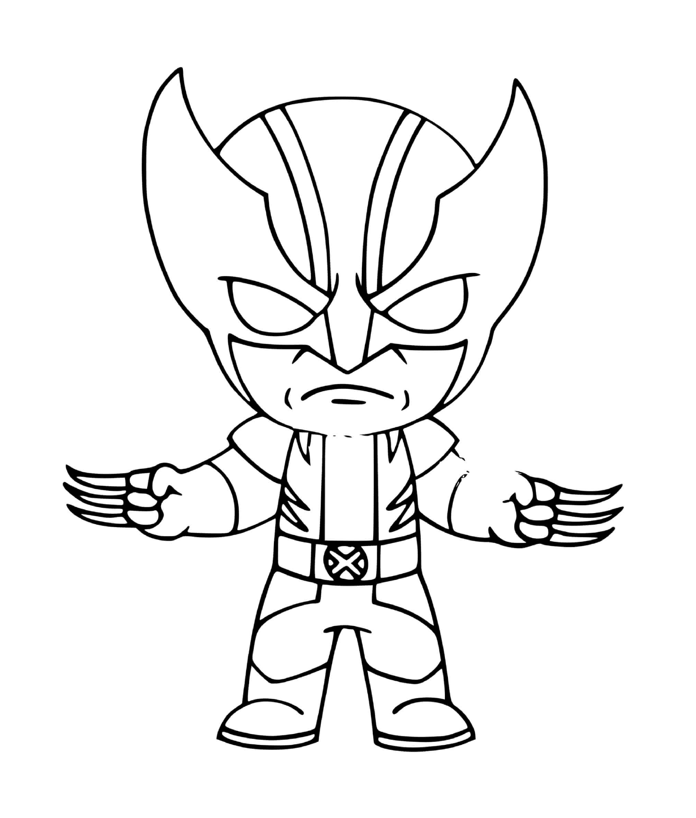  Wolverine, famous griffu hero 