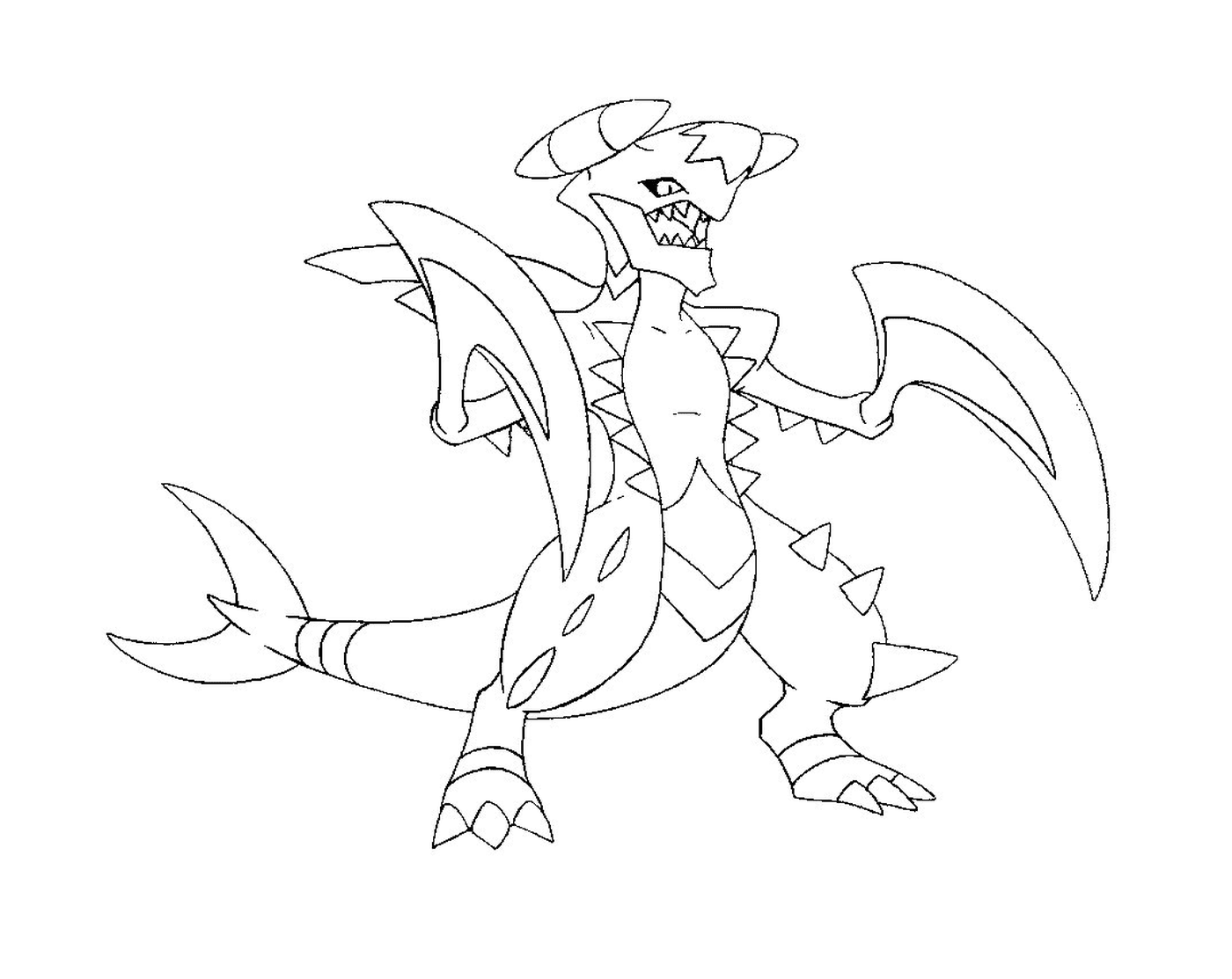  Mega Carchacrok powerful dragon 