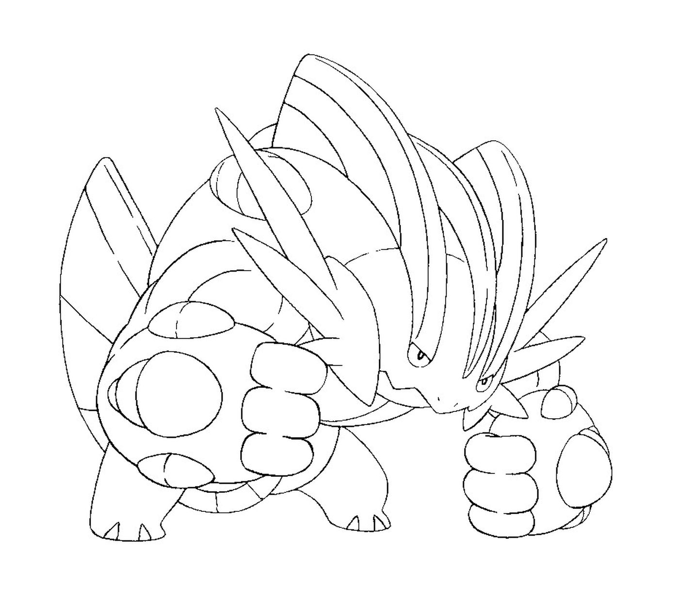  Laggron, un Pokémon anfibio 