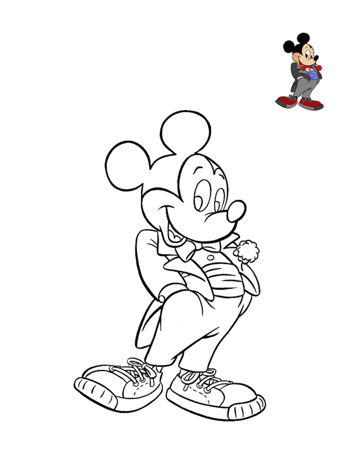  Mickey Disney, chic costume for the graduation ball 
