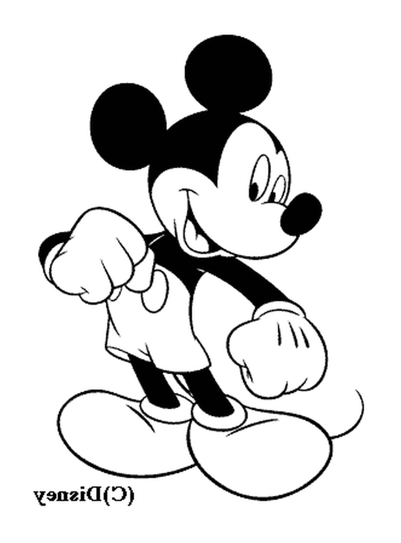  Dibujo de Mickey Mouse 