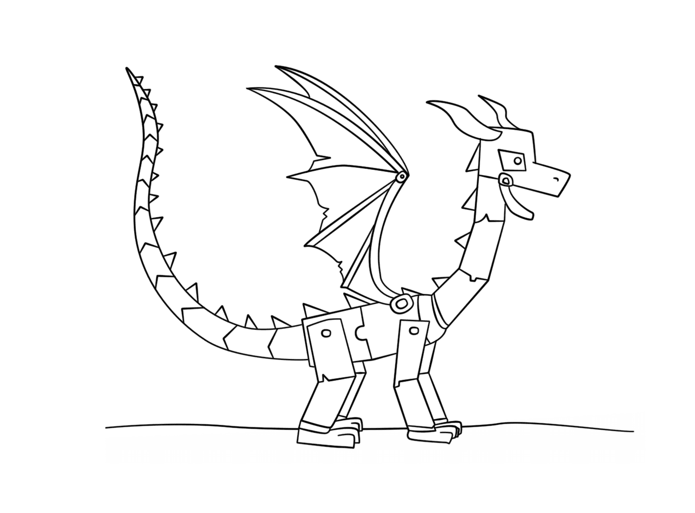  Dragon Ender Robotic Minecraft 