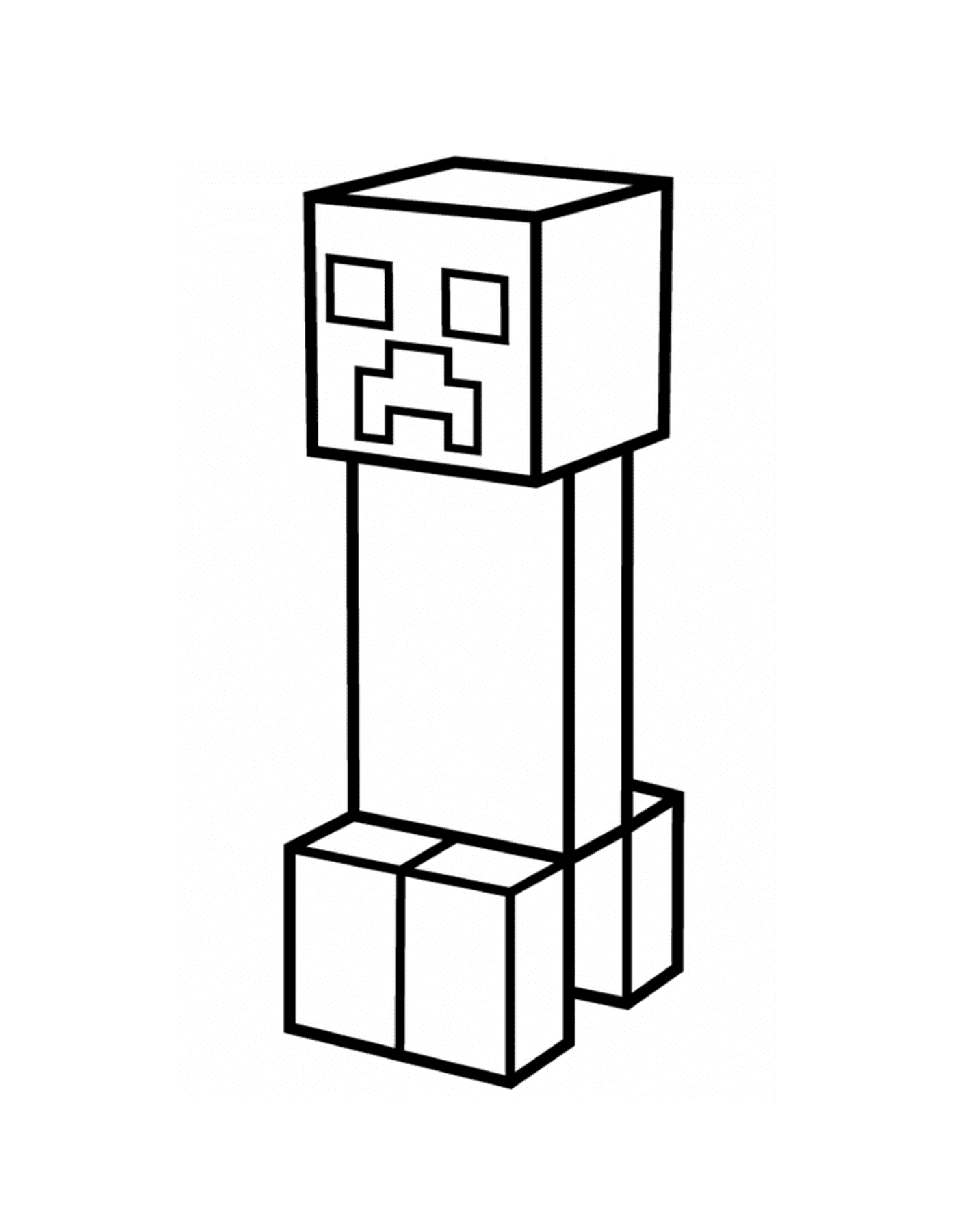  Creeper on a pedestal 