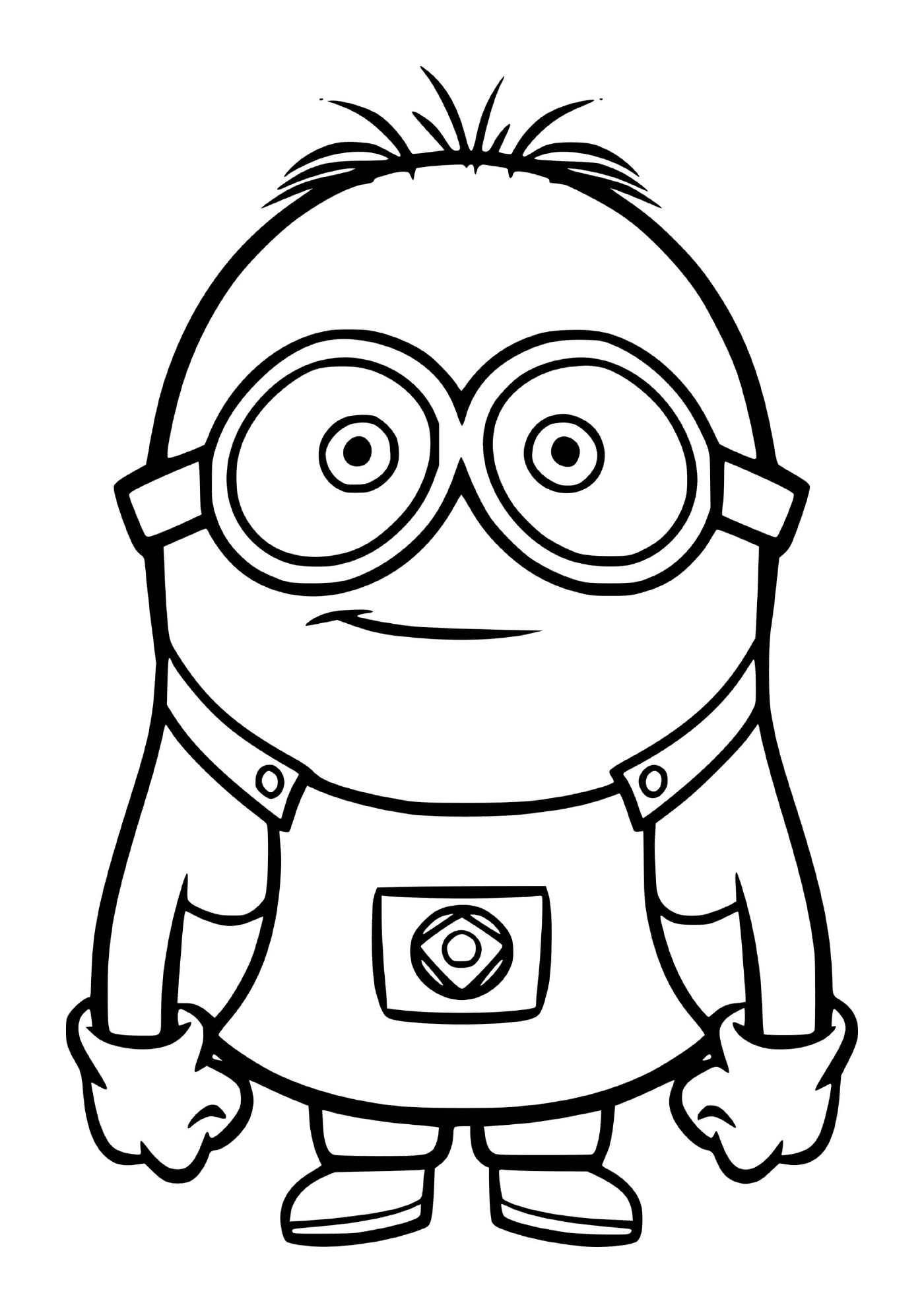  Little Minion with glasses 