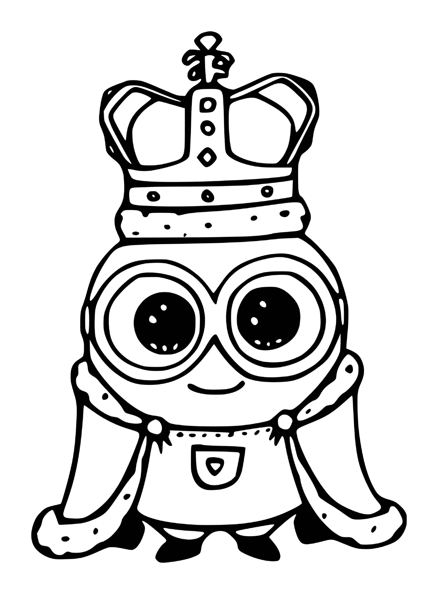  Minion with a crown 