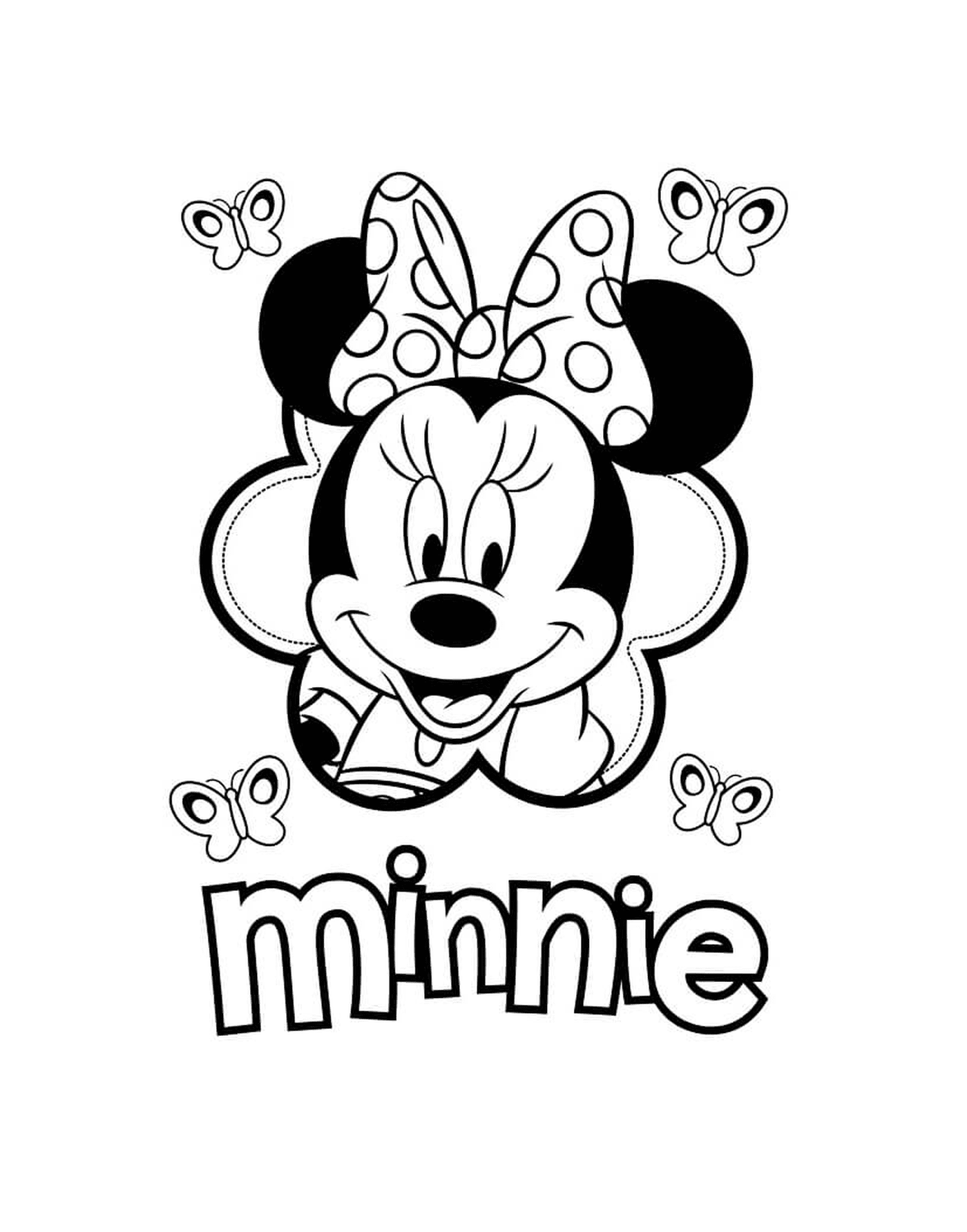  Minnie Maus in der Liebe mit Mickey 